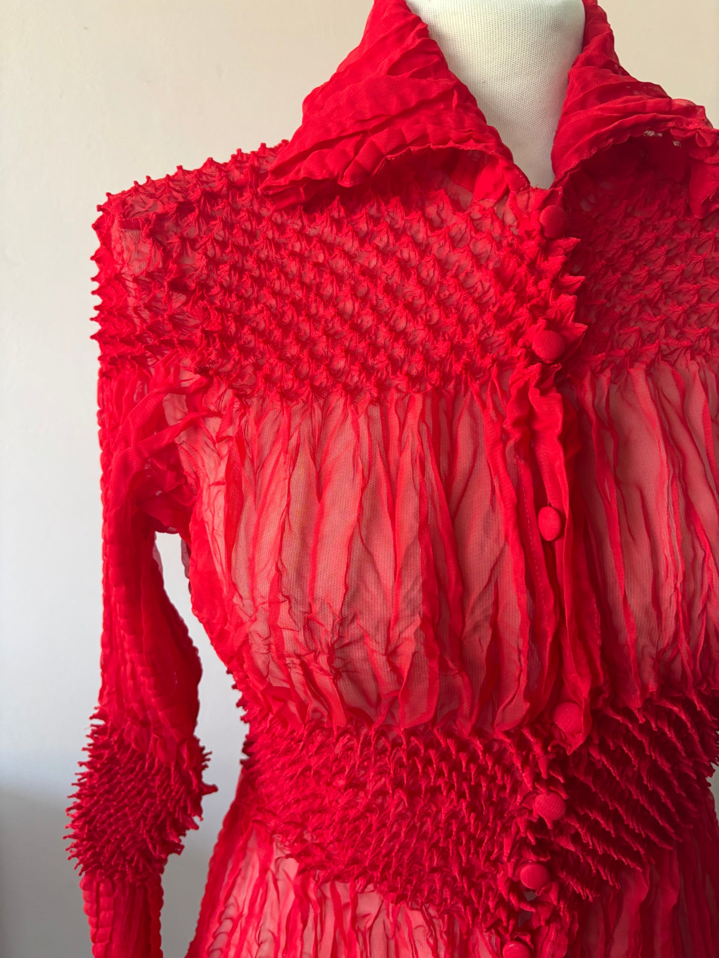 Vintage red shirt size 10