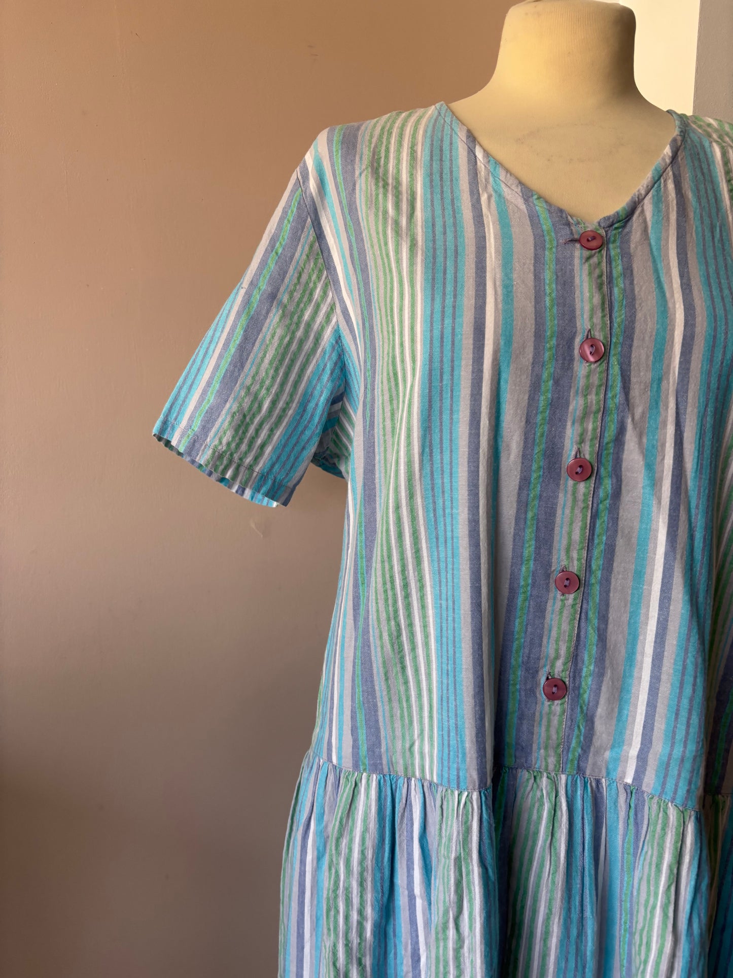 Vintage 100% cotton dress size 12