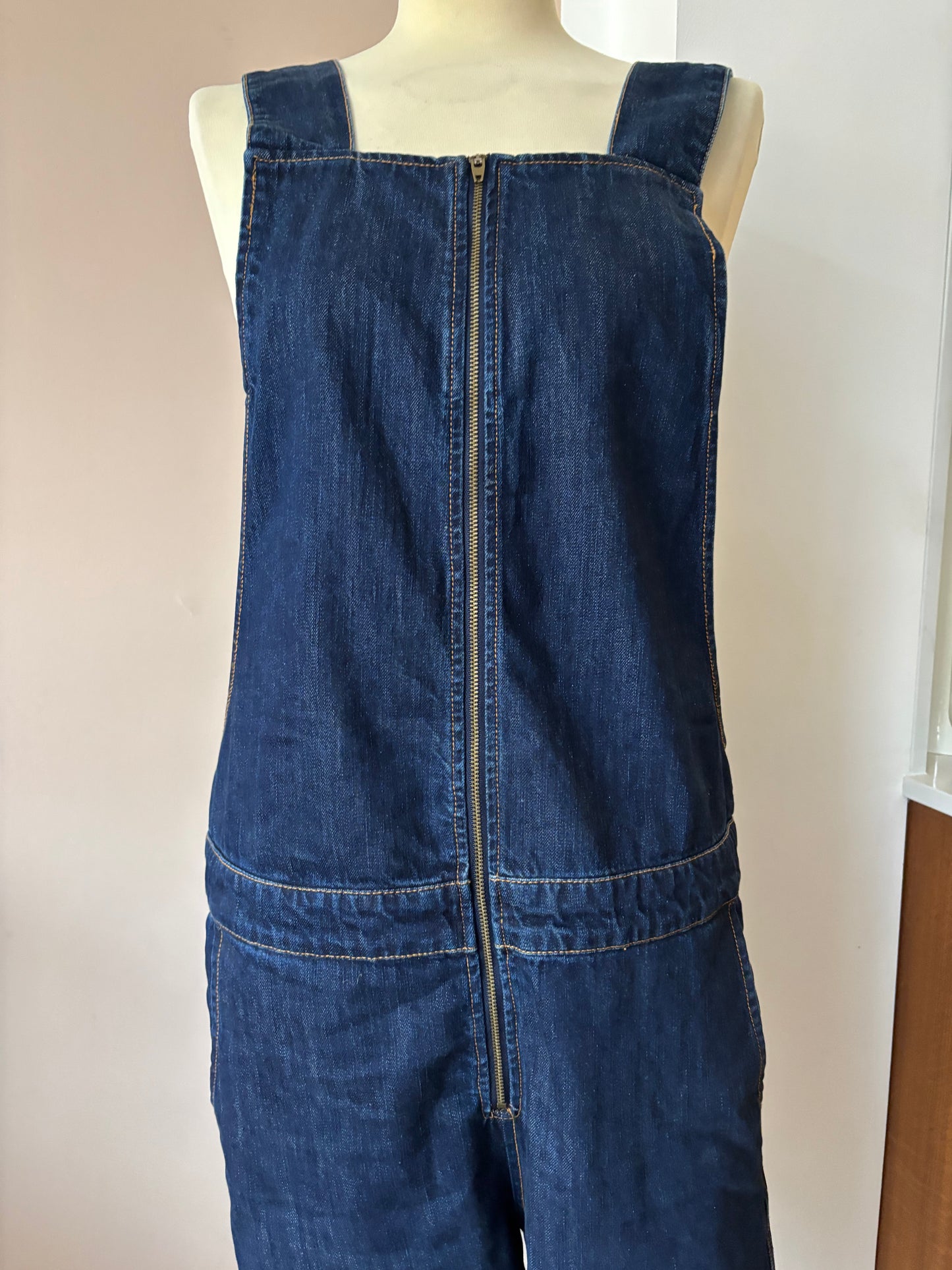 Blue denim 100% cotton jeans size 10