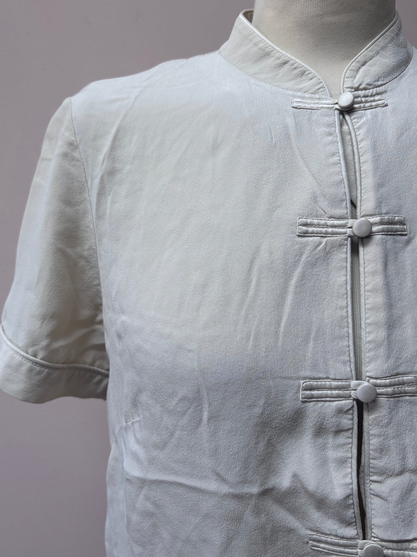 Vintage 100% silk top size 8/10