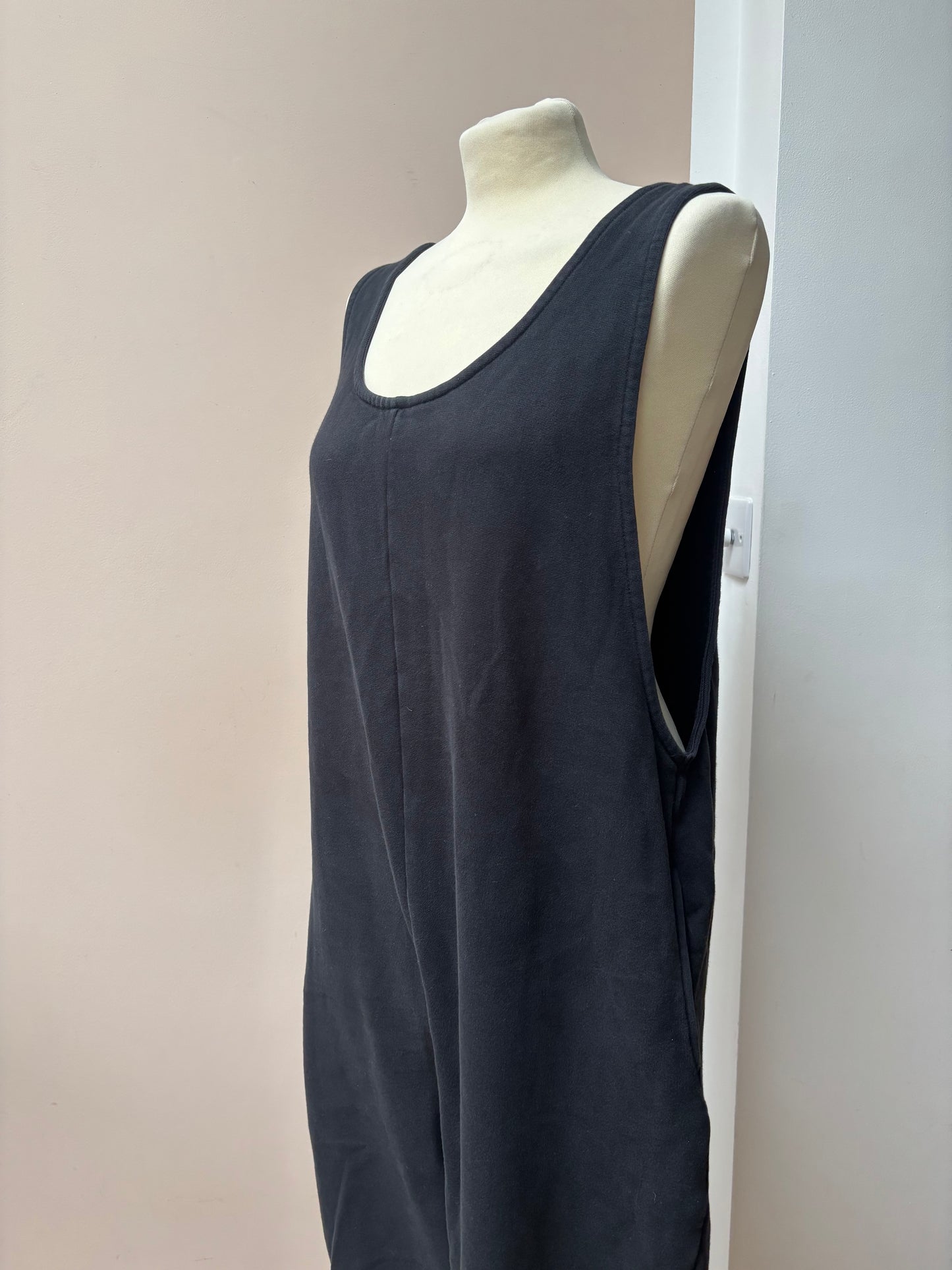 Beyond Nine black 100% cotton jumpsuit size XS
