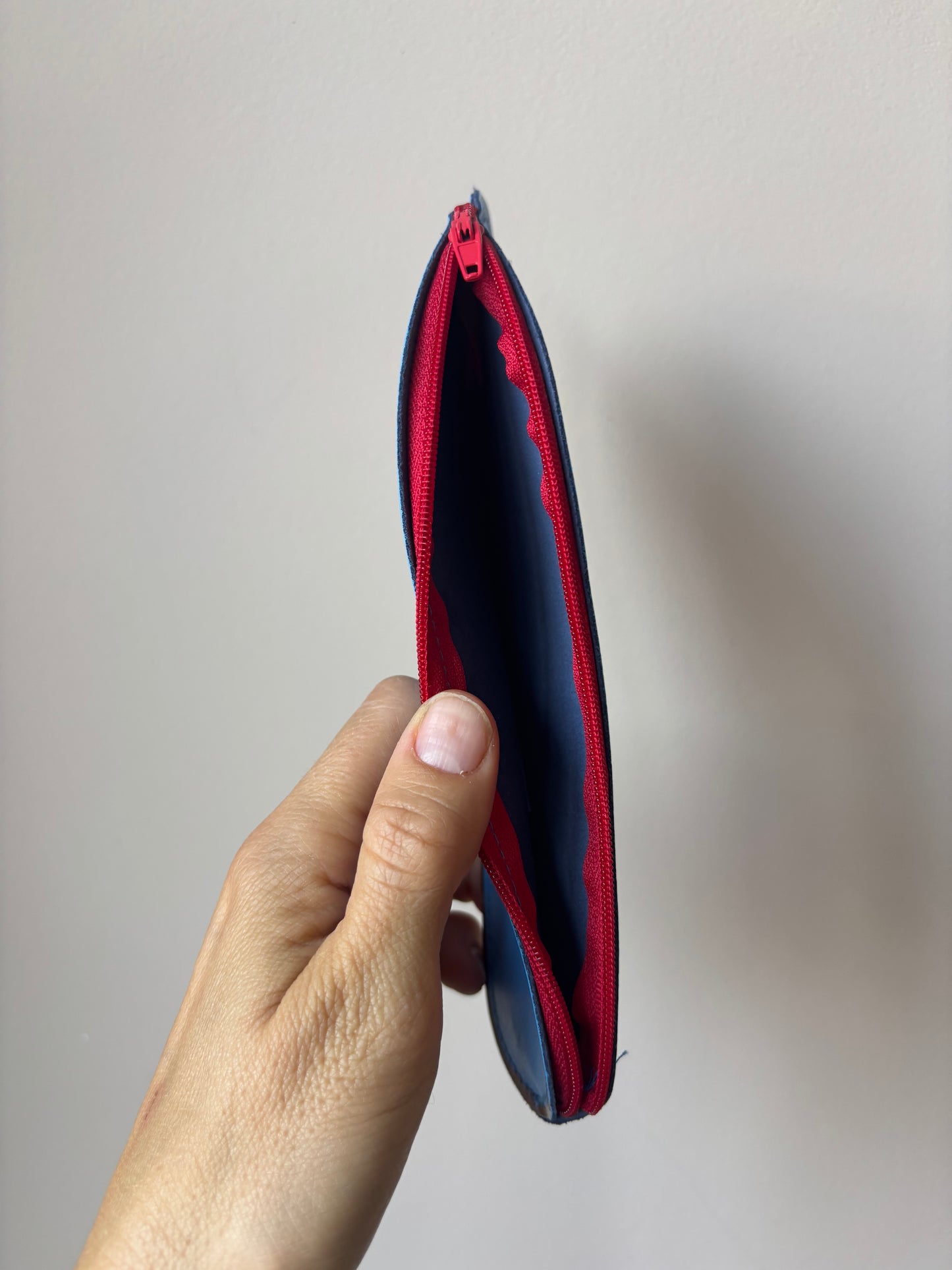 Ark leather face and foot purses