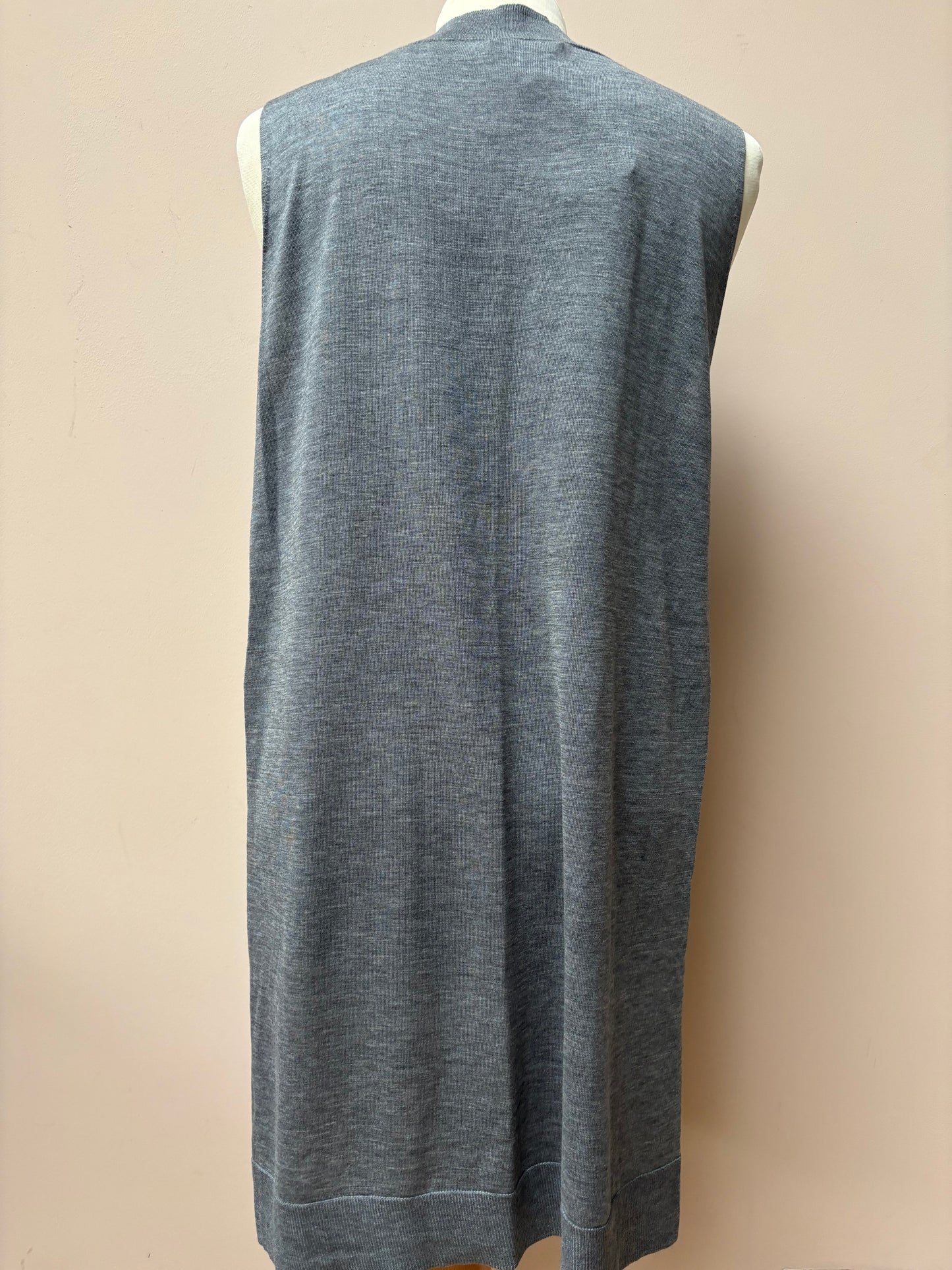 COS silk and cotton mix top size Medium