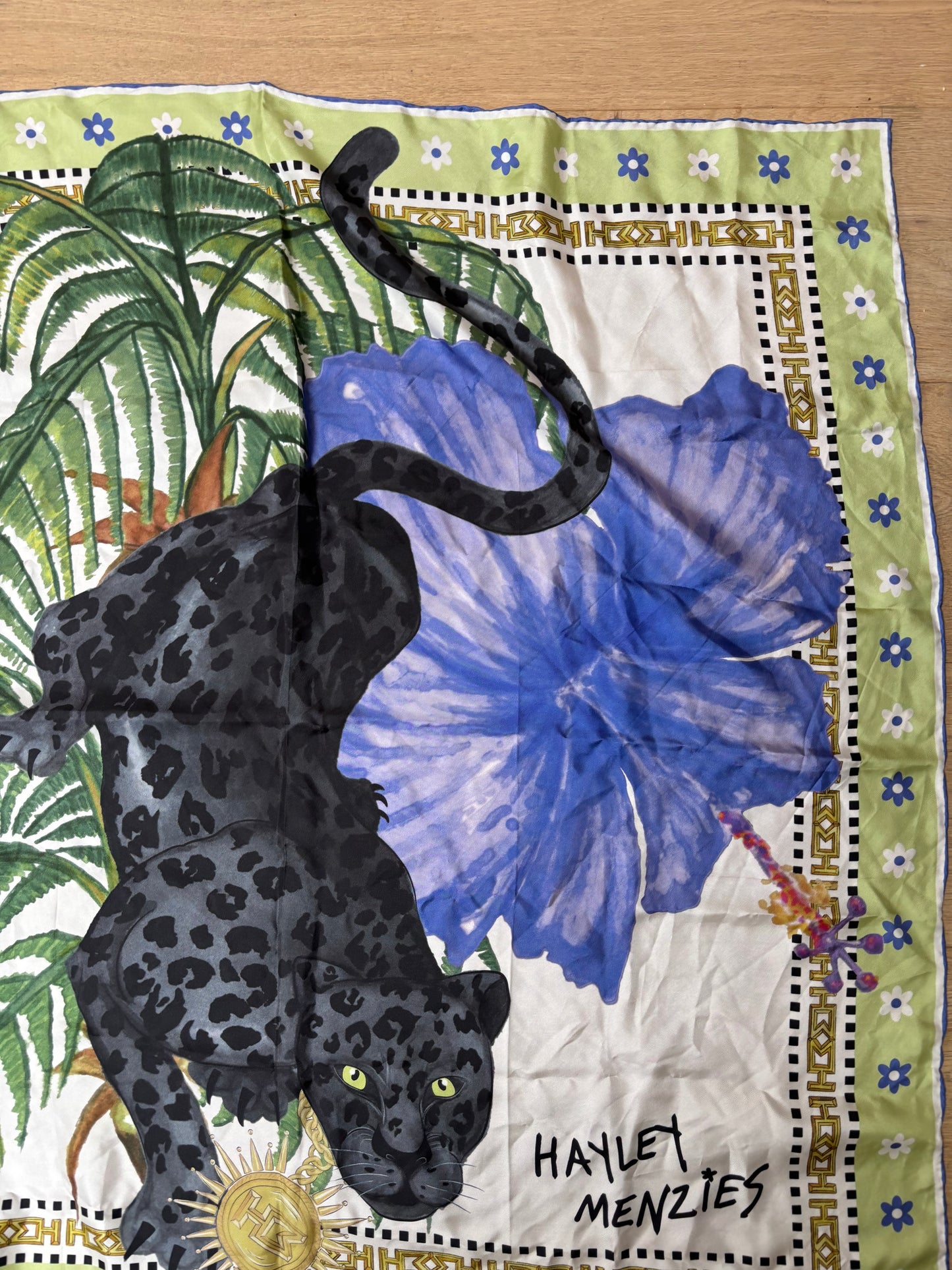 Hayley Menzies 100% silk scarf