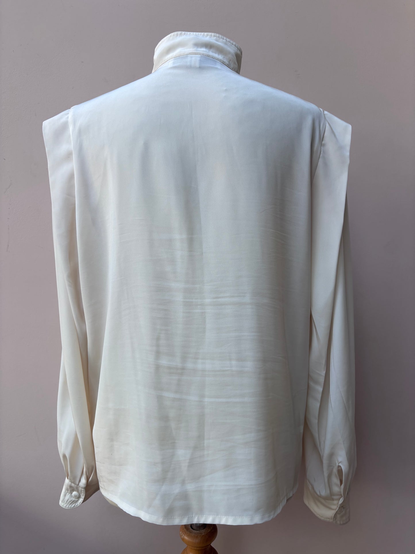 Vintage cream blouse size 10/12