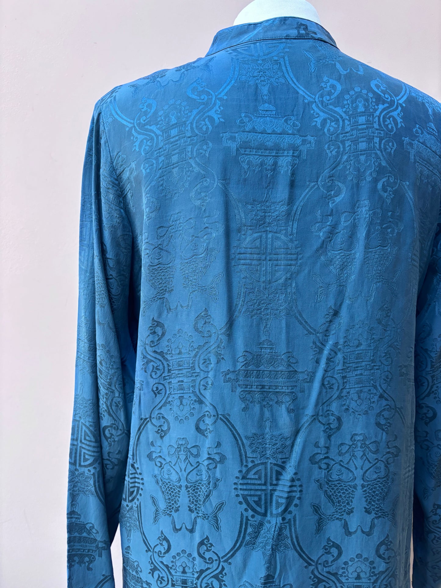 Vintage 100% silk top size 10/12