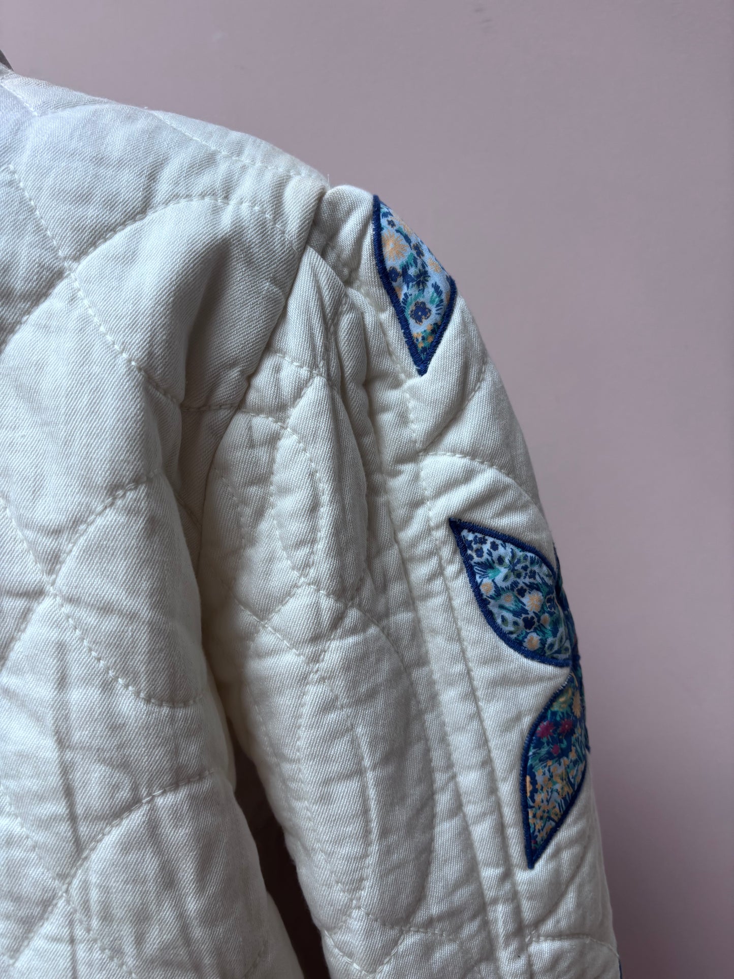 Free People quilted cotton jacket size Large