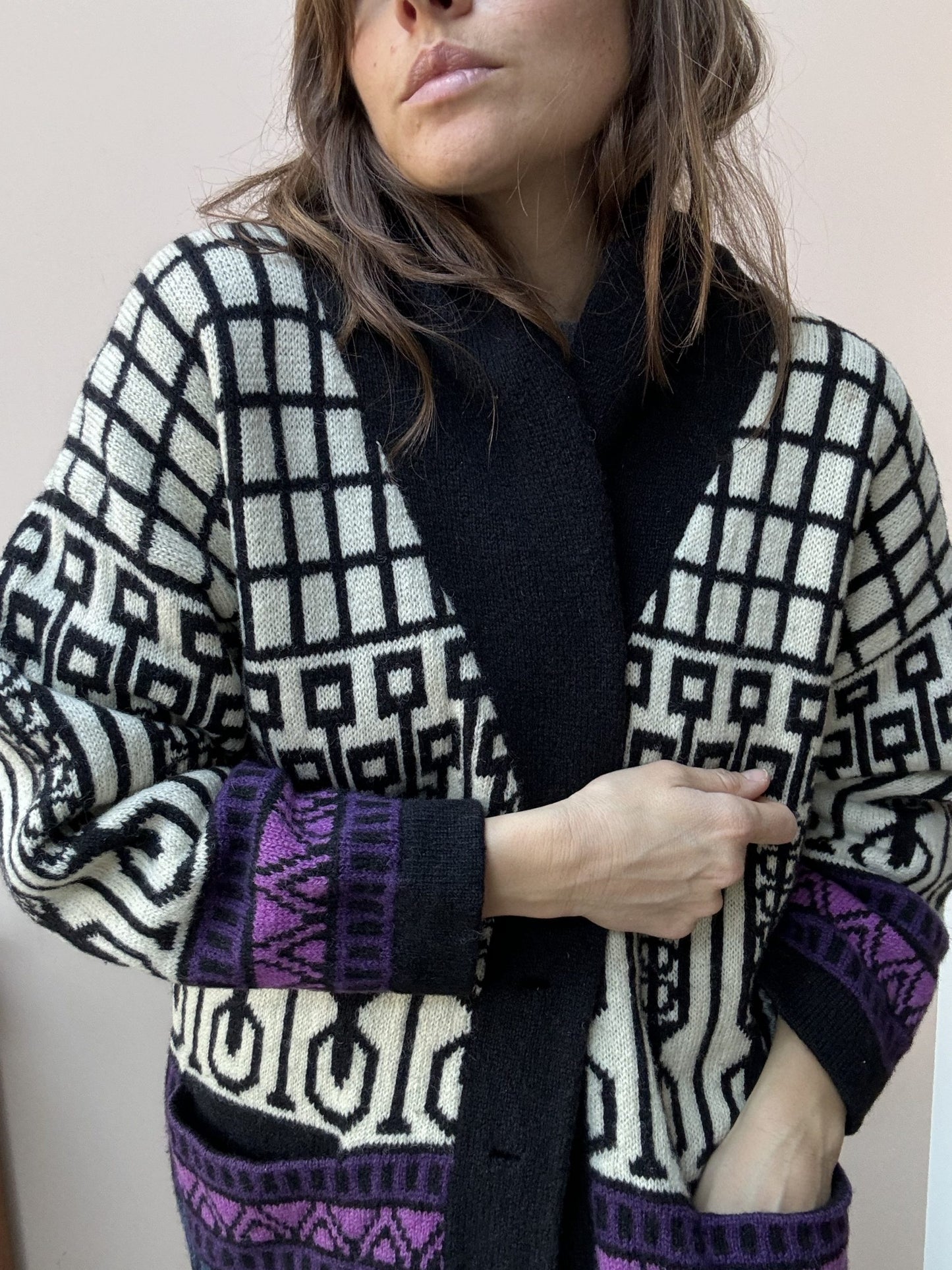 Vintage wool cardigan size 10/12