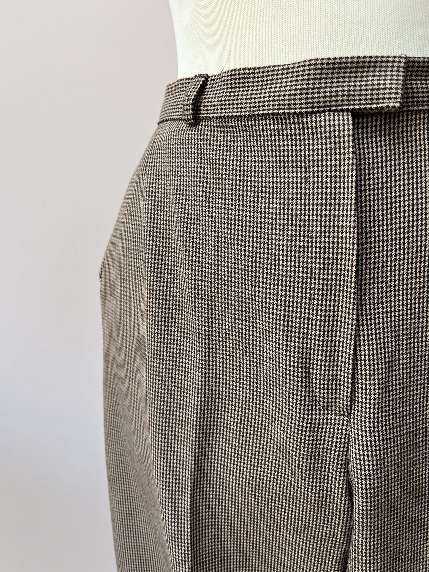 Brown tailored trousers size 14