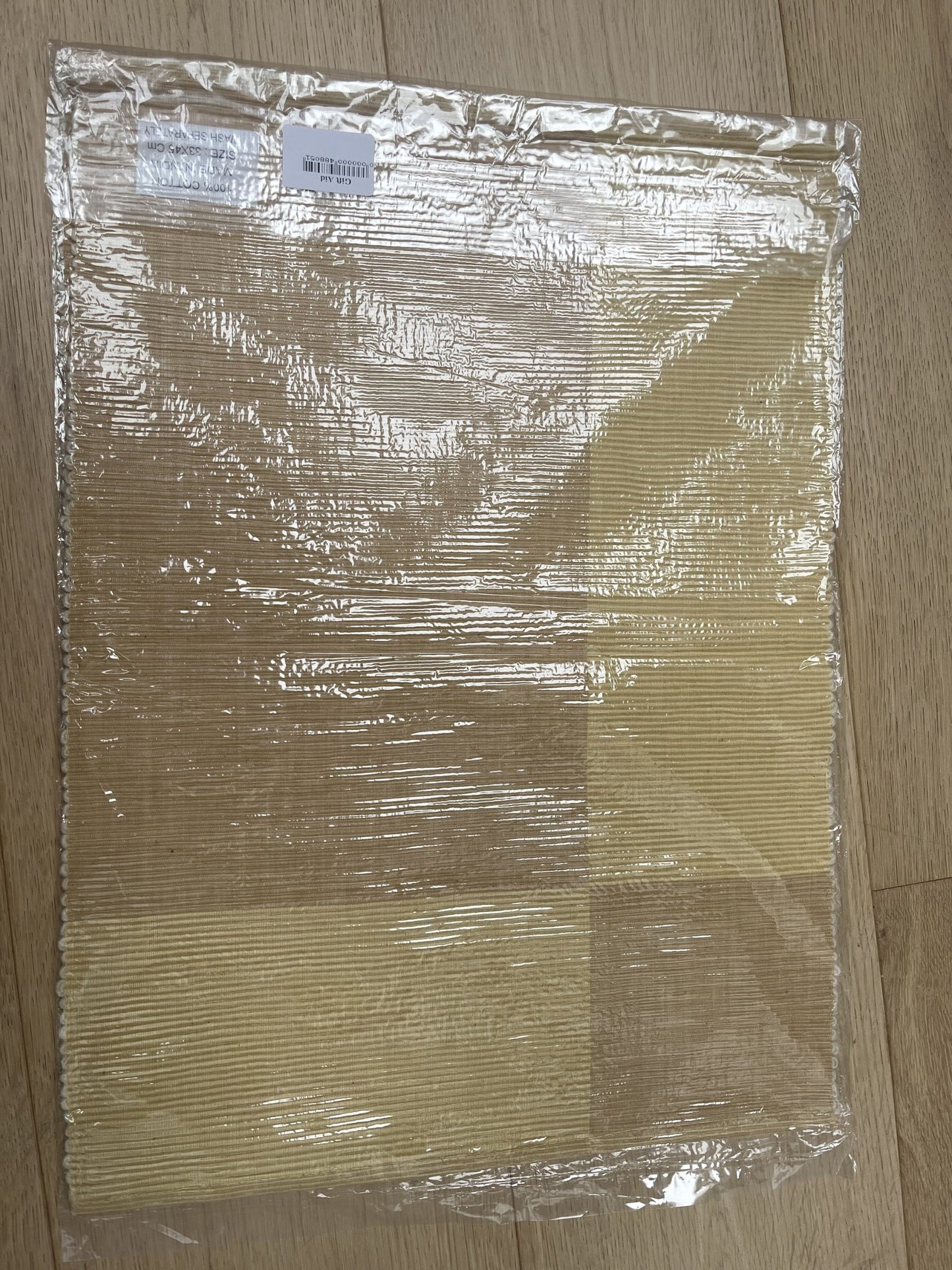 Cotton table mats x 2