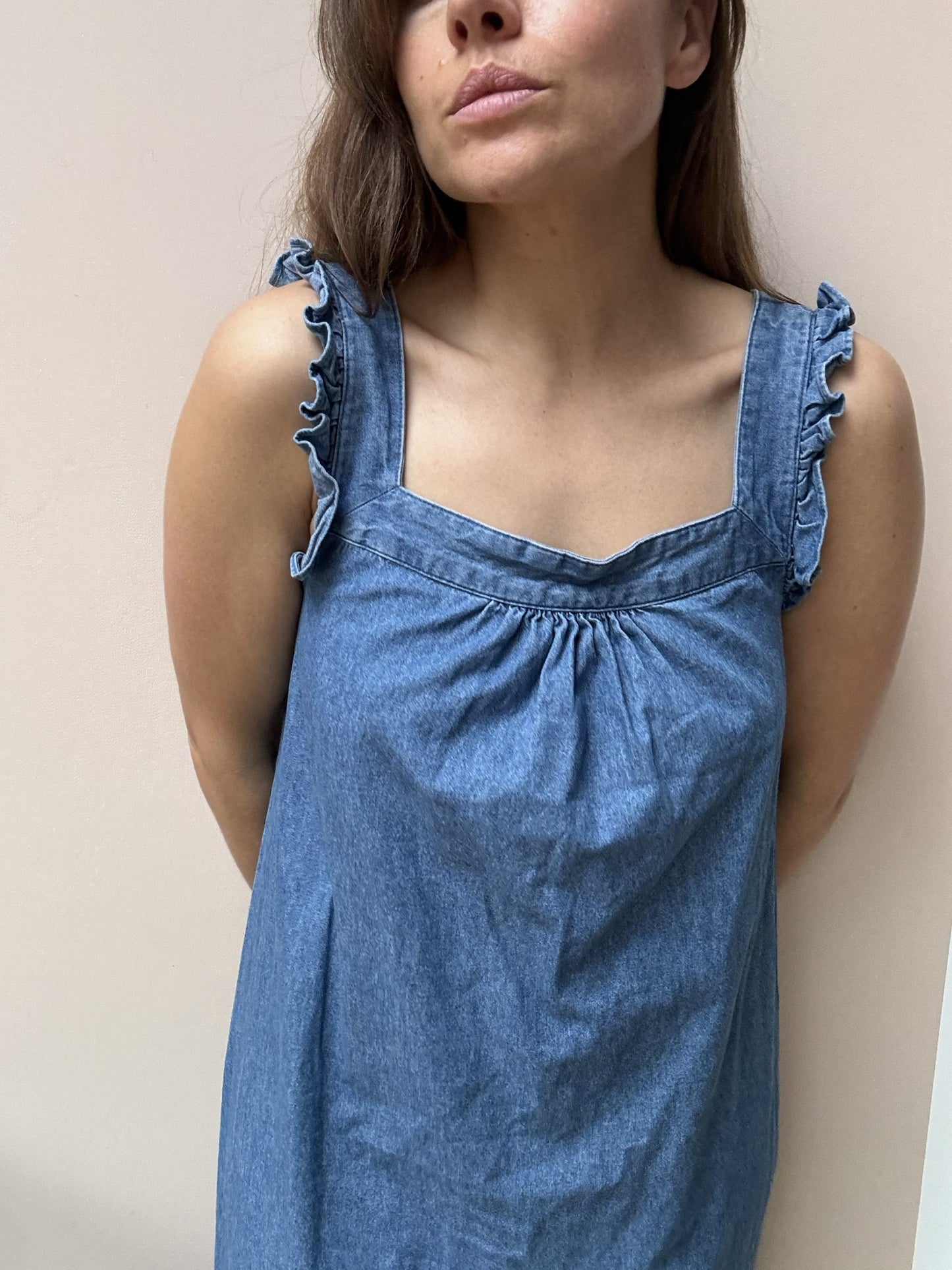 Whistles denim dress size 10/12