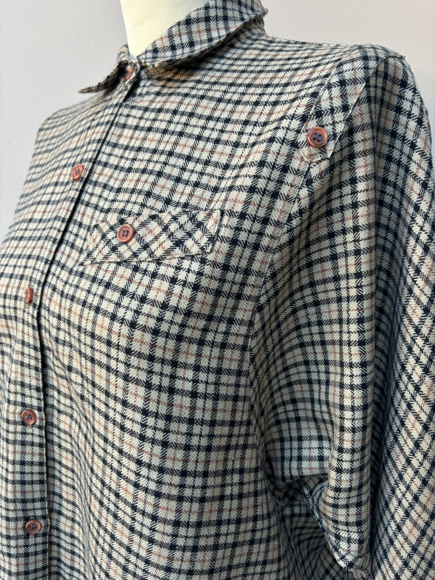 Vintage check shirt. Size 10/12