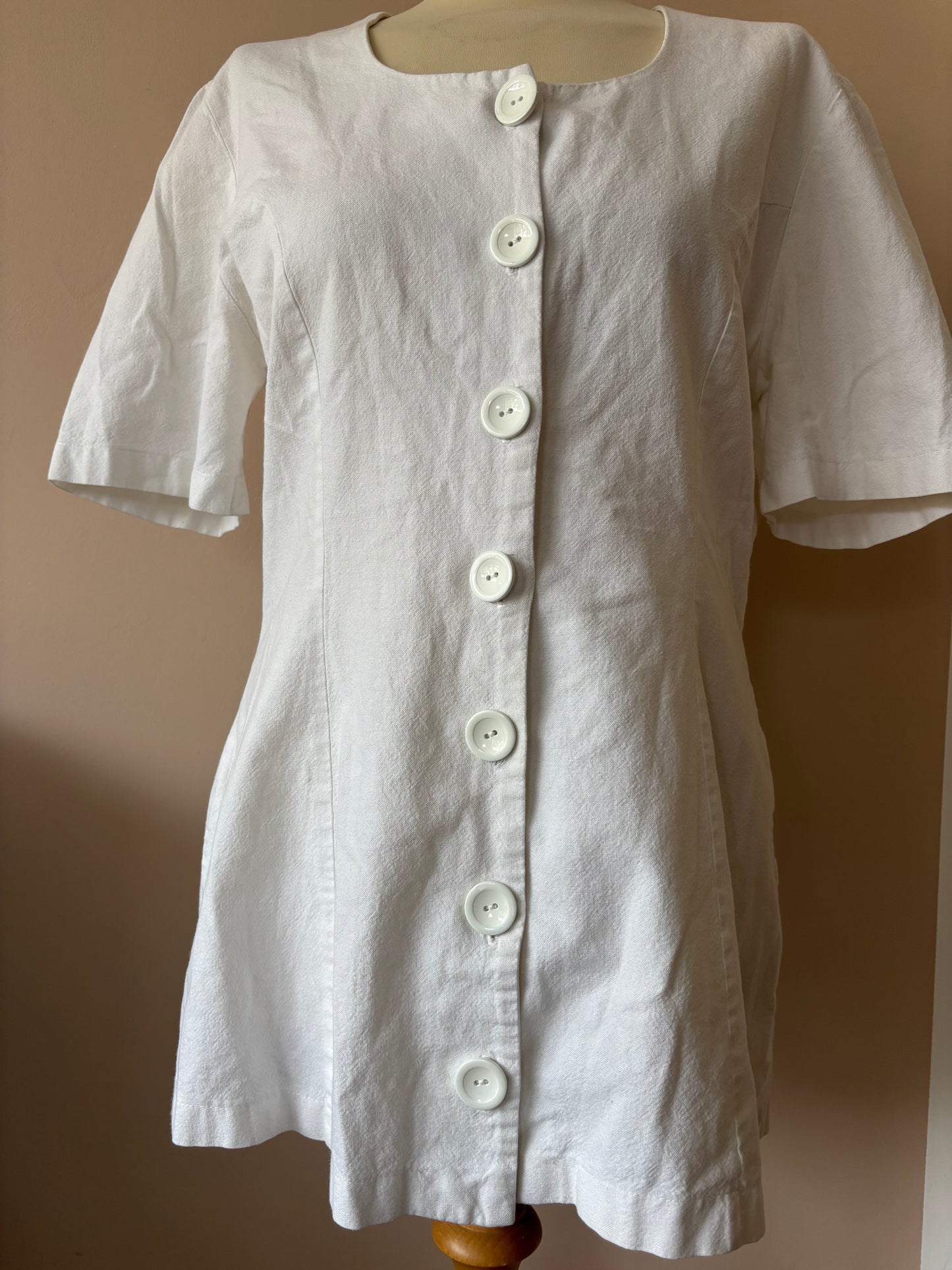 Vintage white top size 10/12