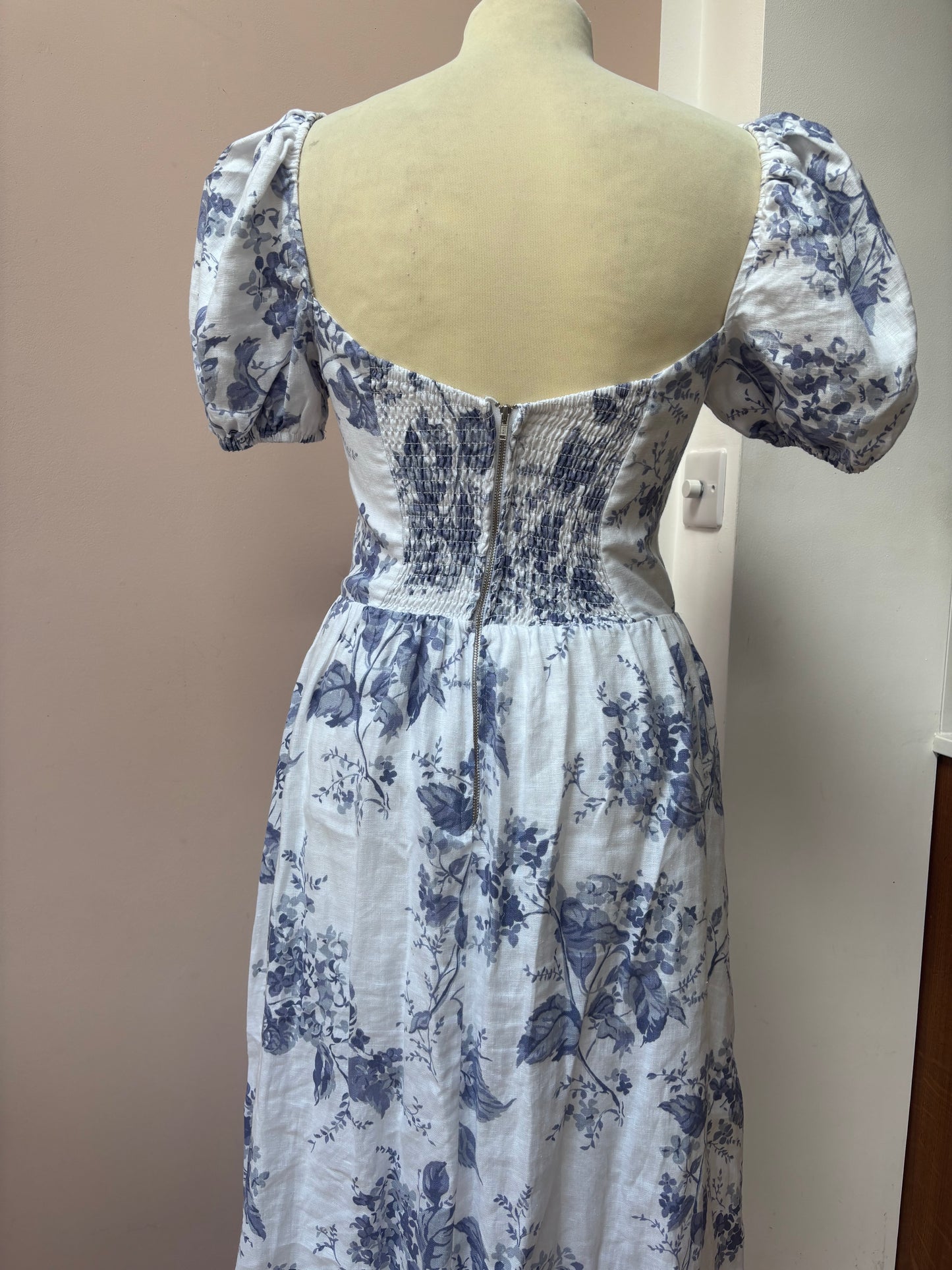 Reformation 100% linen dress size 10