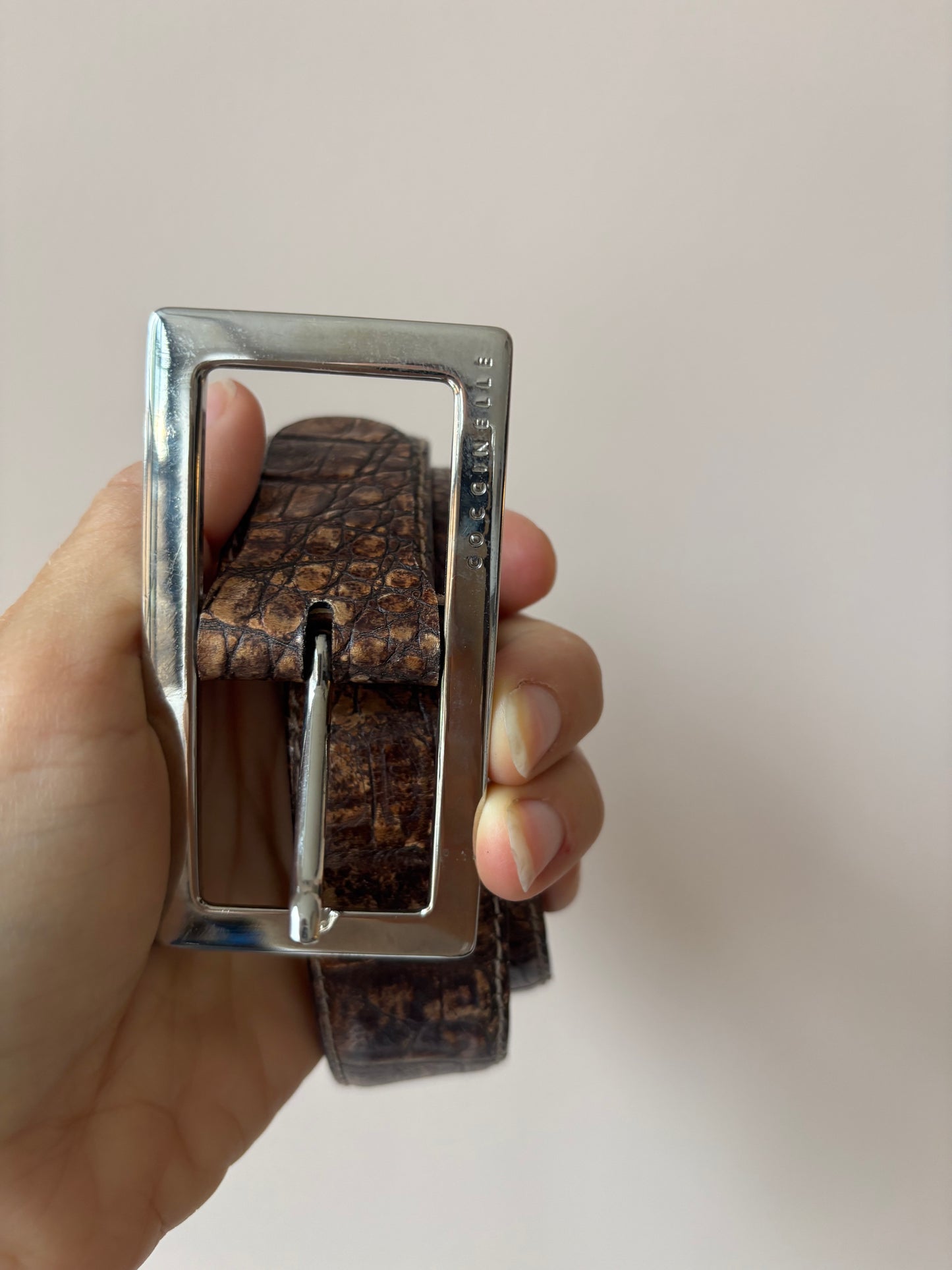 Leather belt size 85 (size 12 ish)