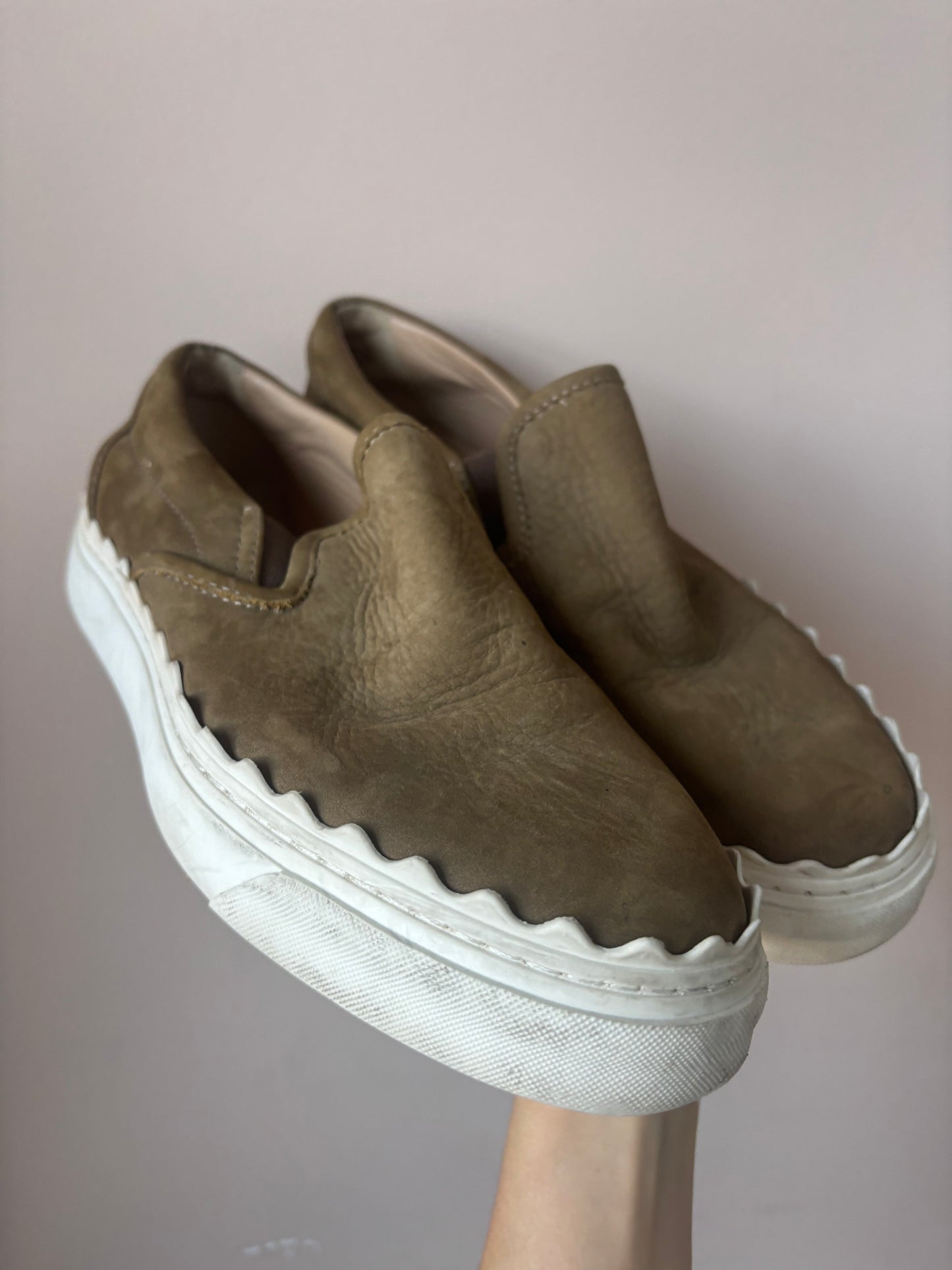 Chloe suede shoes size UK5