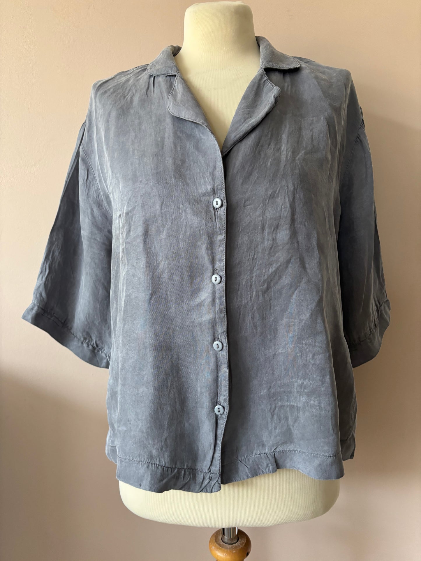 Grey blouse size 10