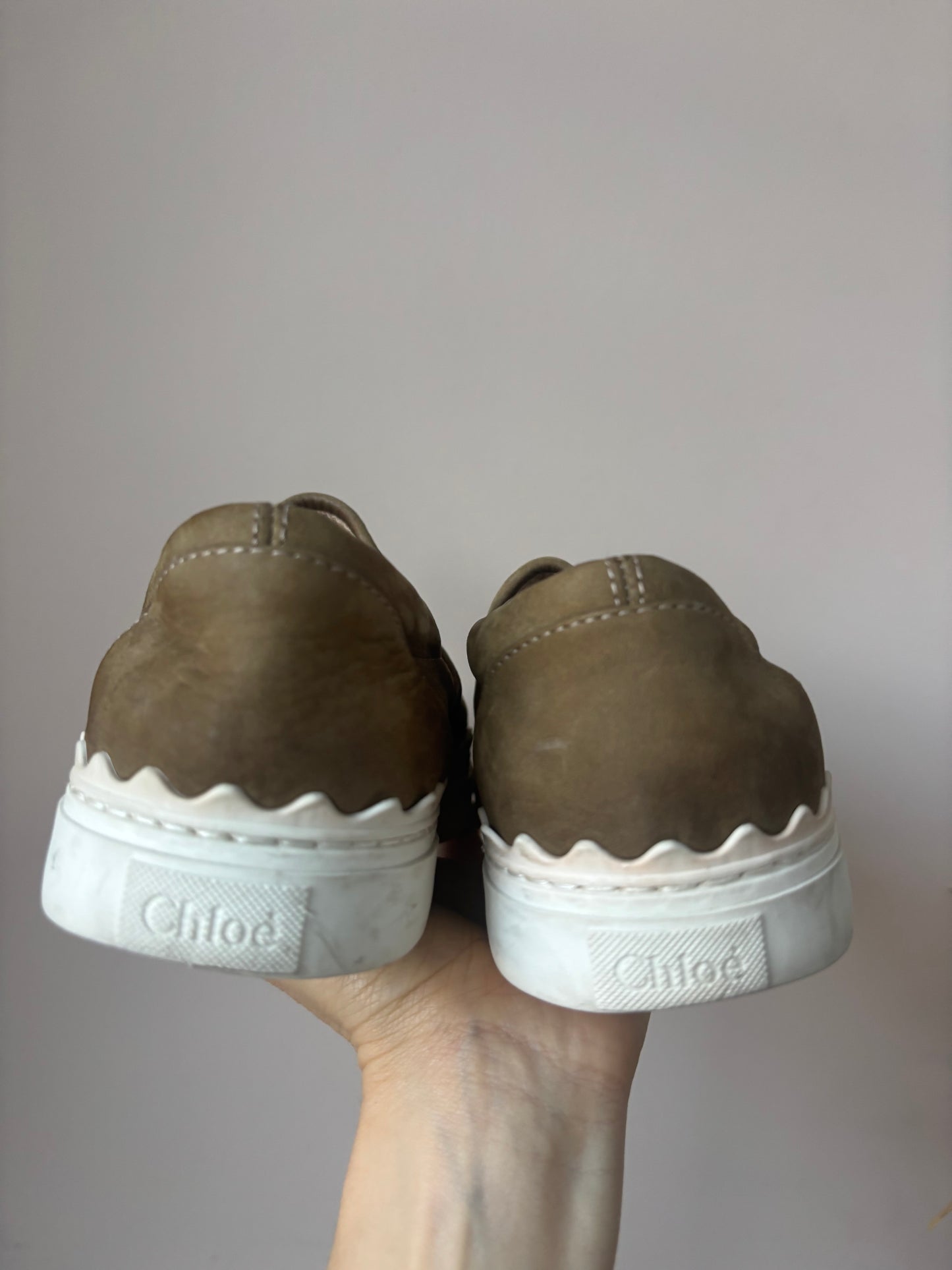Chloe suede shoes size UK5