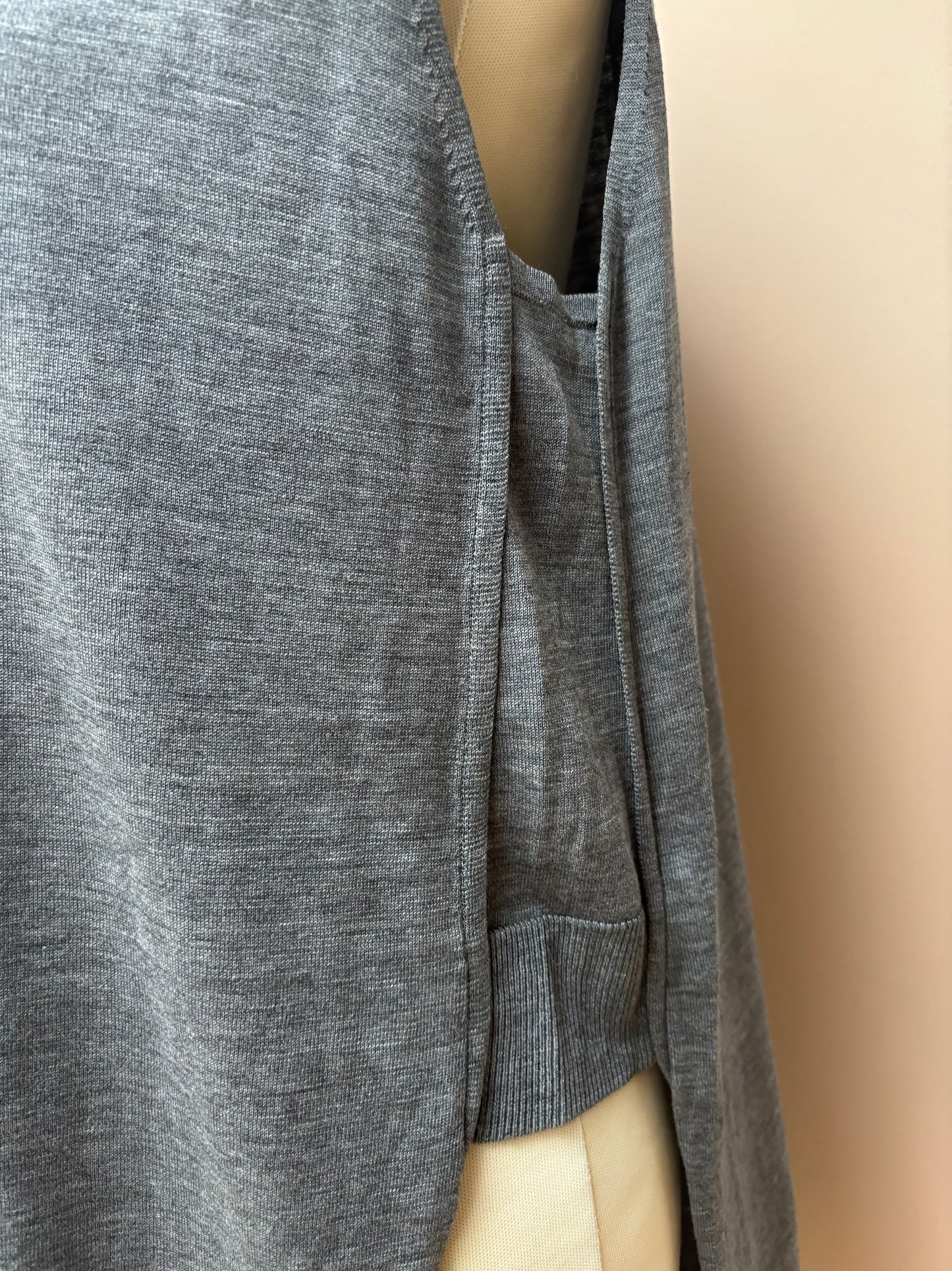 COS silk and cotton mix top size Medium