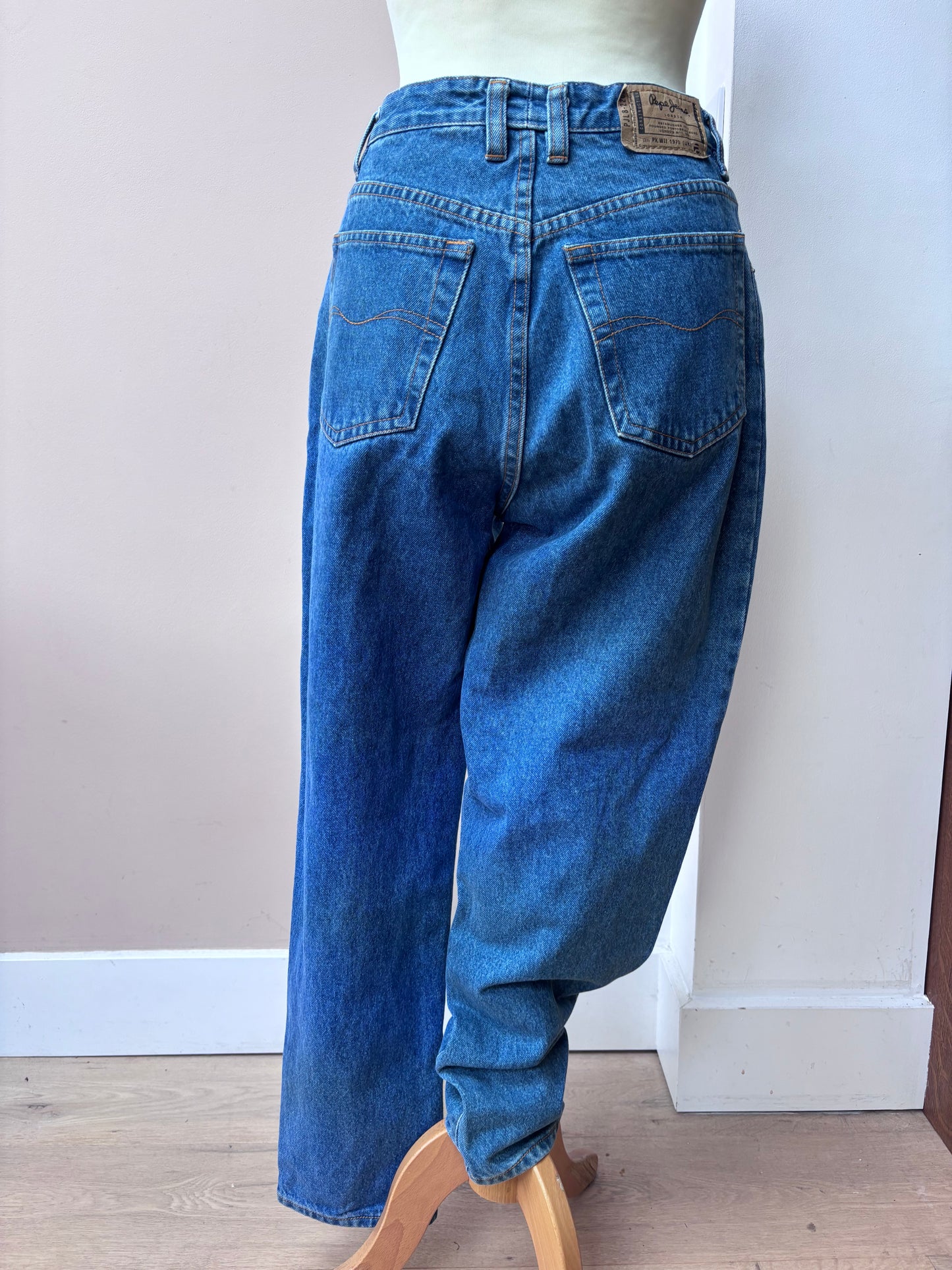 Vintage Pepe Jeans 100% cotton jeans size 12/14