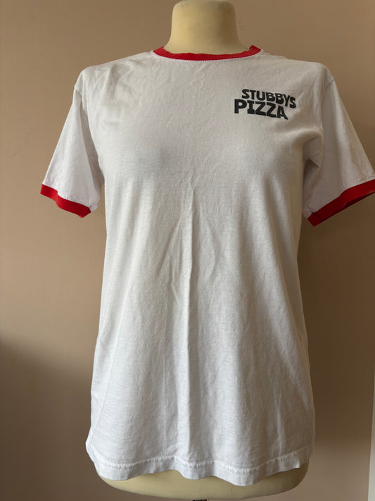 Vintage cotton ringer tshirt size 8/10
