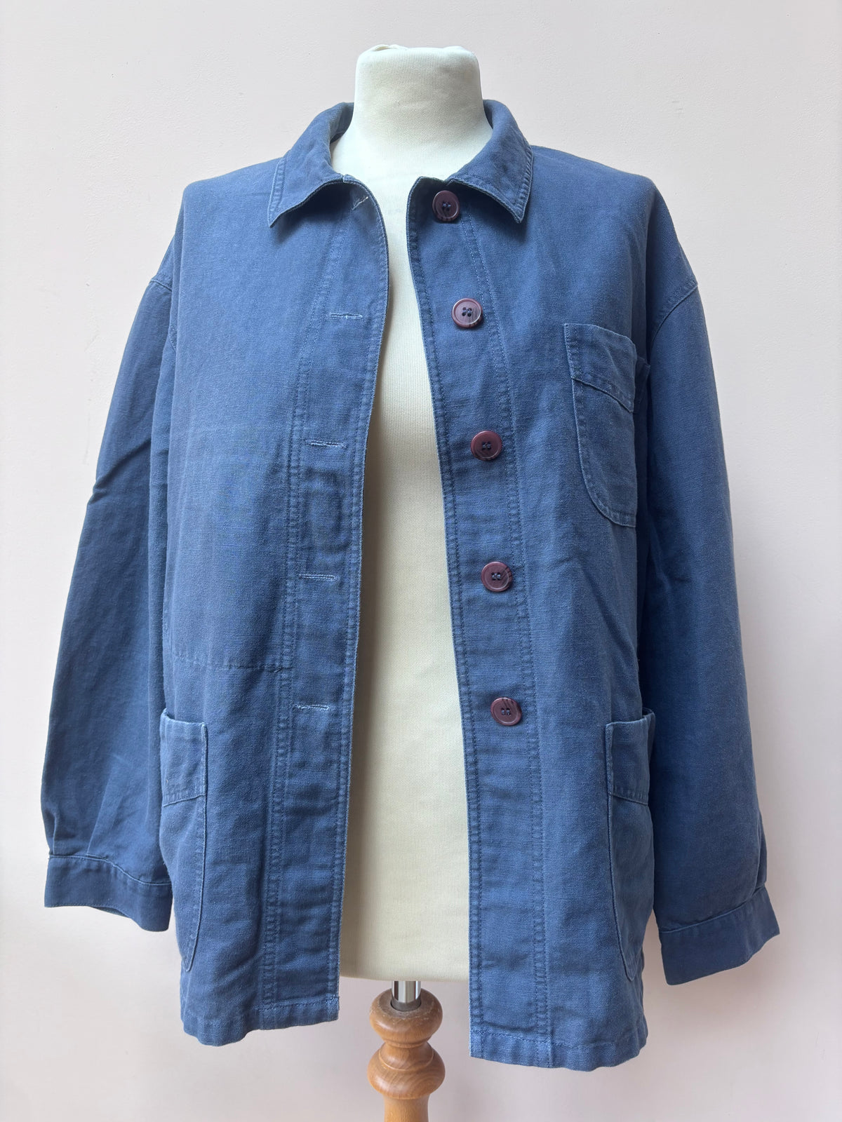 Vintage Laura Ashley cotton linen mix jacket size 10/12