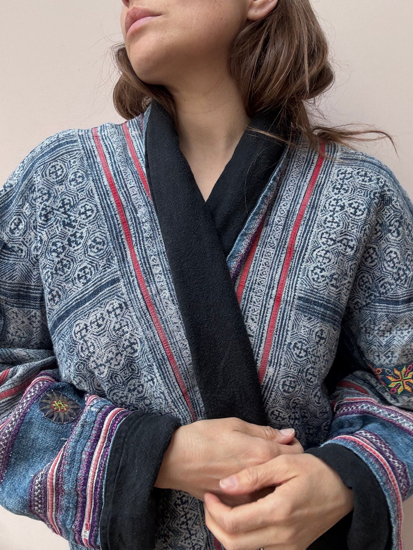 Vintage reversible cotton jacket size M/L