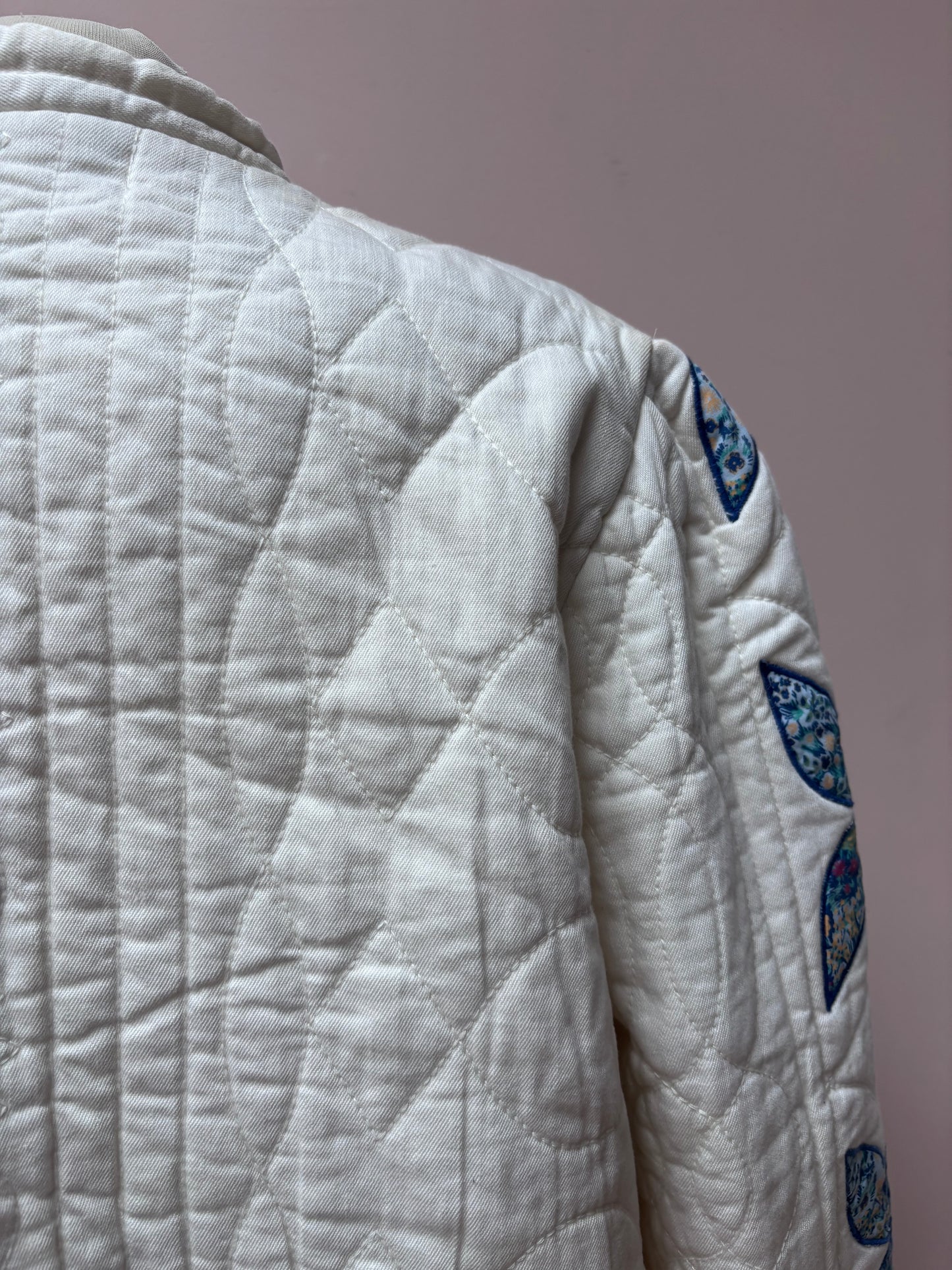 Free People quilted cotton jacket size Large