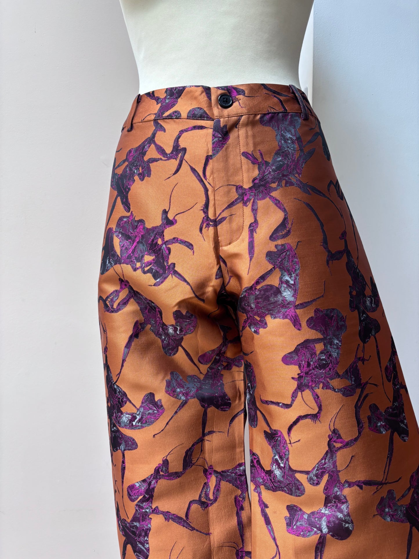 Desigual patterned trousers size U.K. BNWT