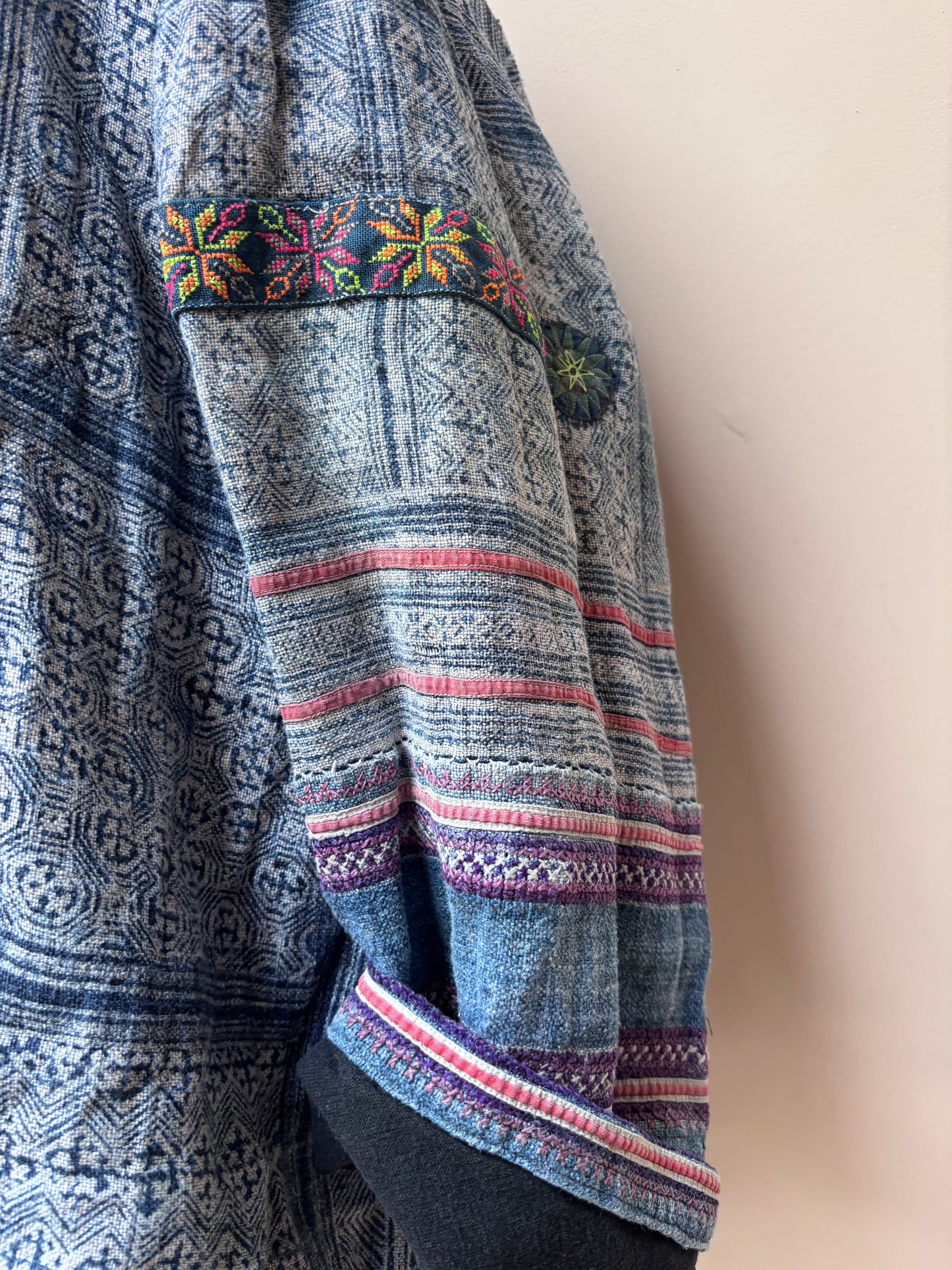 Vintage reversible cotton jacket size M/L