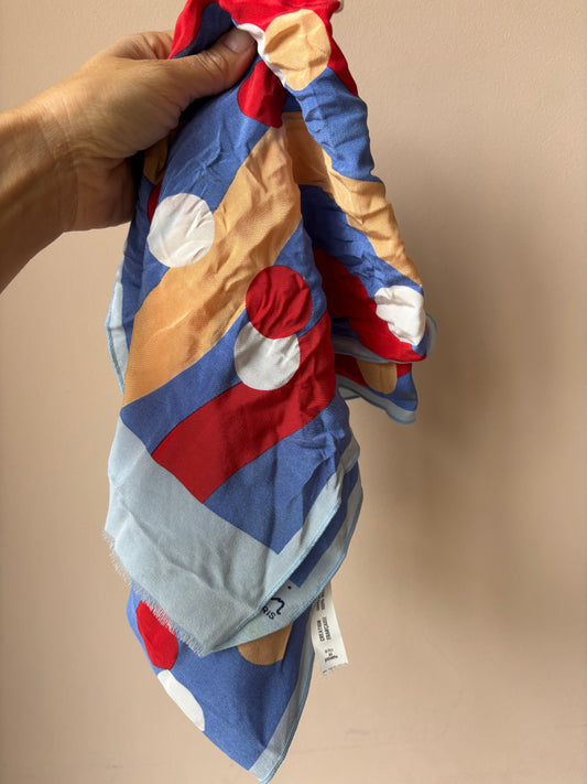 Pierre Cardin vintage 100% silk scarf