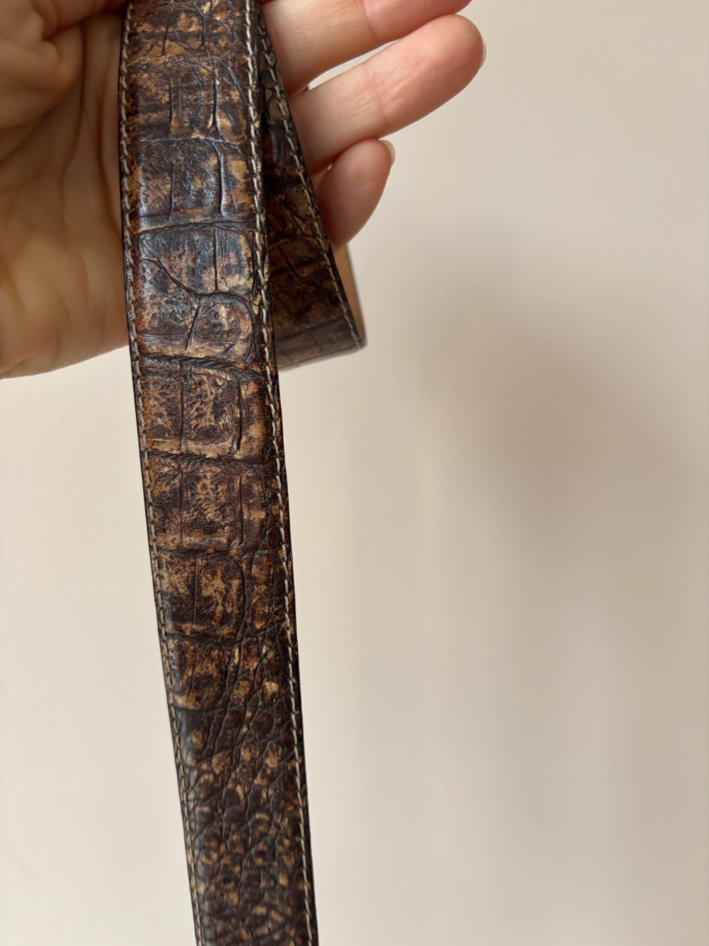 Leather belt size 85 (size 12 ish)