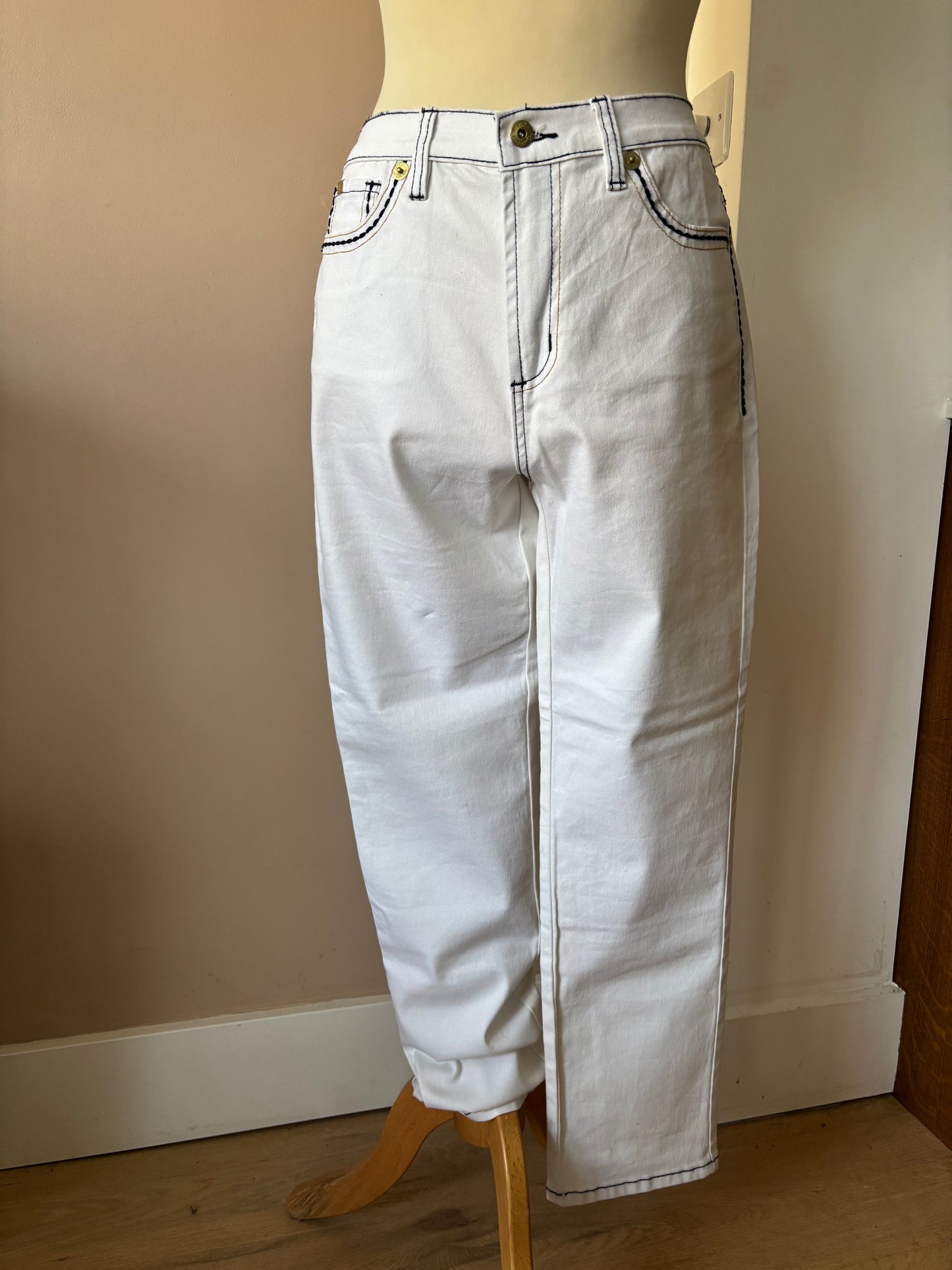 Vintage white trousers size 12