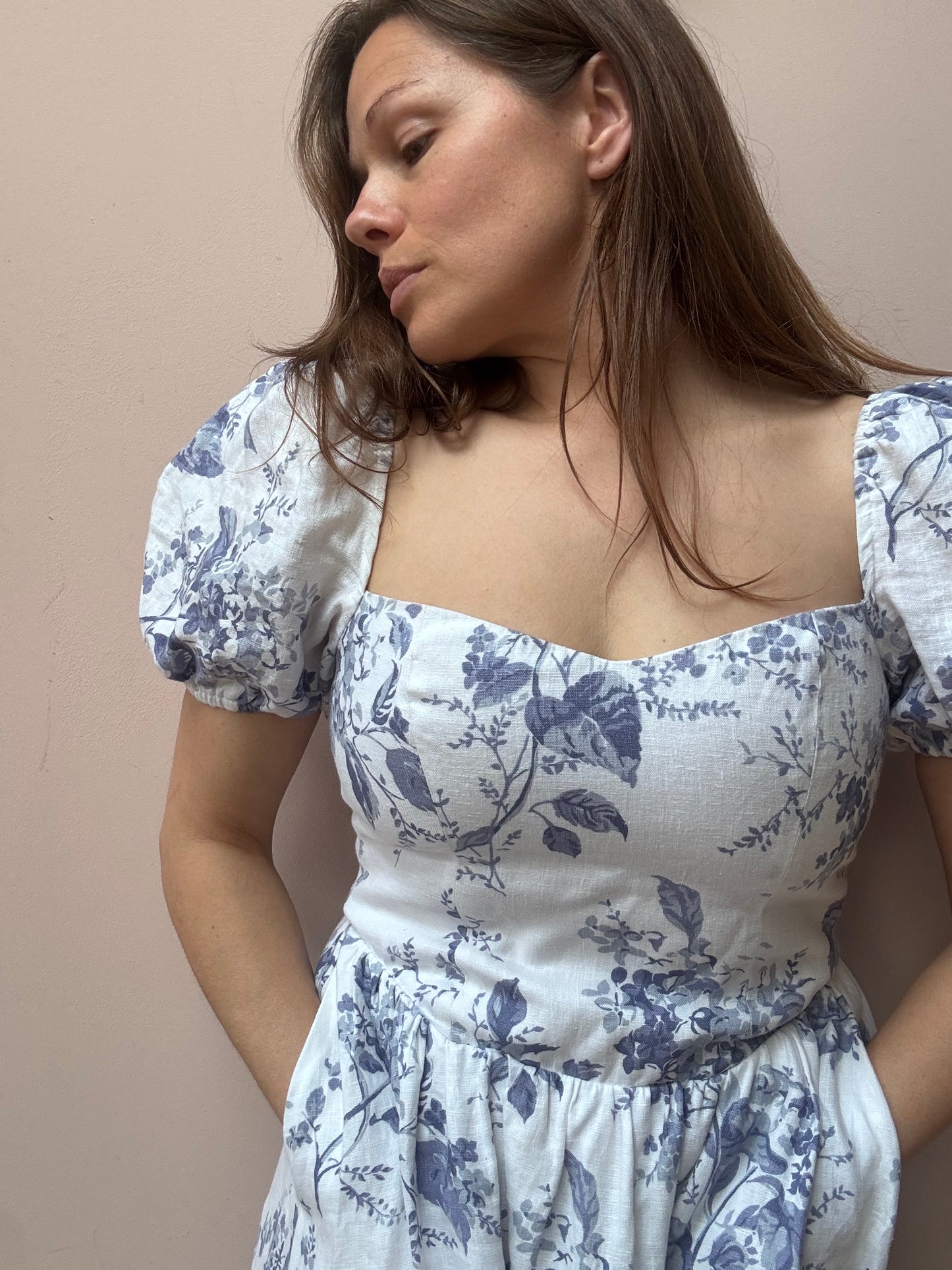 Reformation 100% linen dress size 10