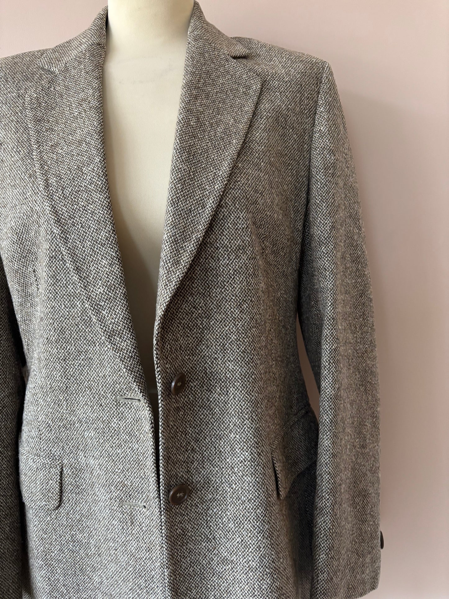 Wool and silk mix blazer size 8/10