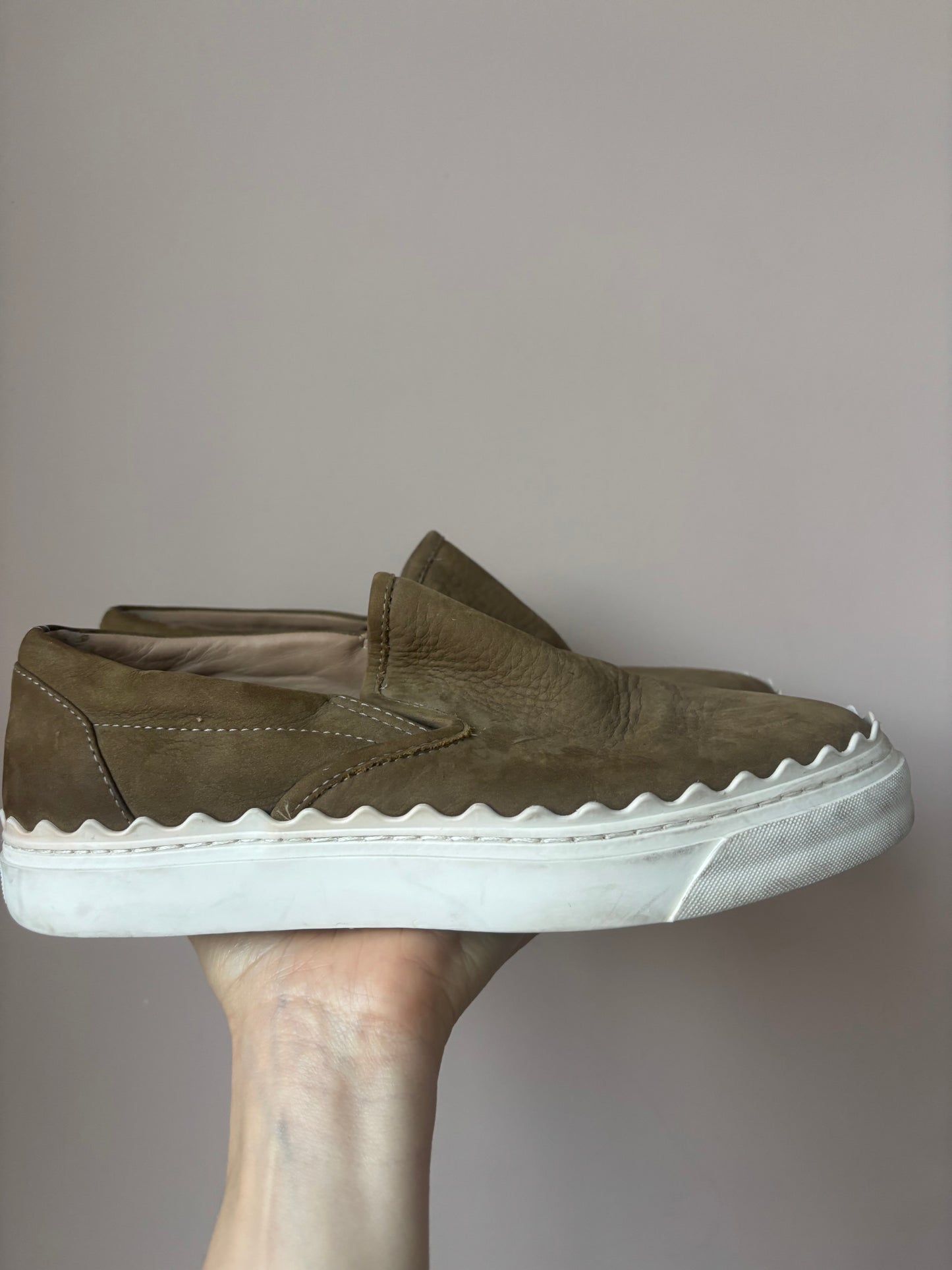 Chloe suede shoes size UK5