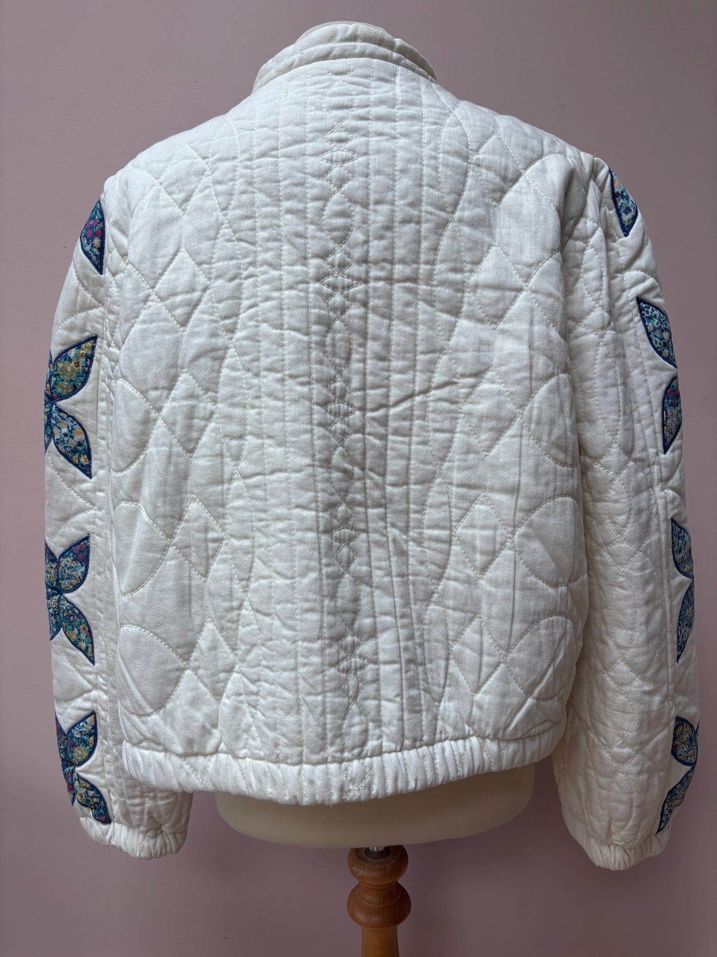 Free People quilted cotton jacket size Large
