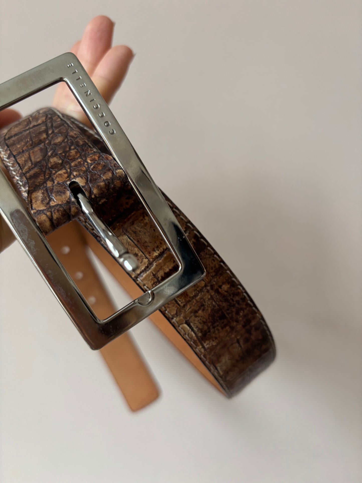 Leather belt size 85 (size 12 ish)