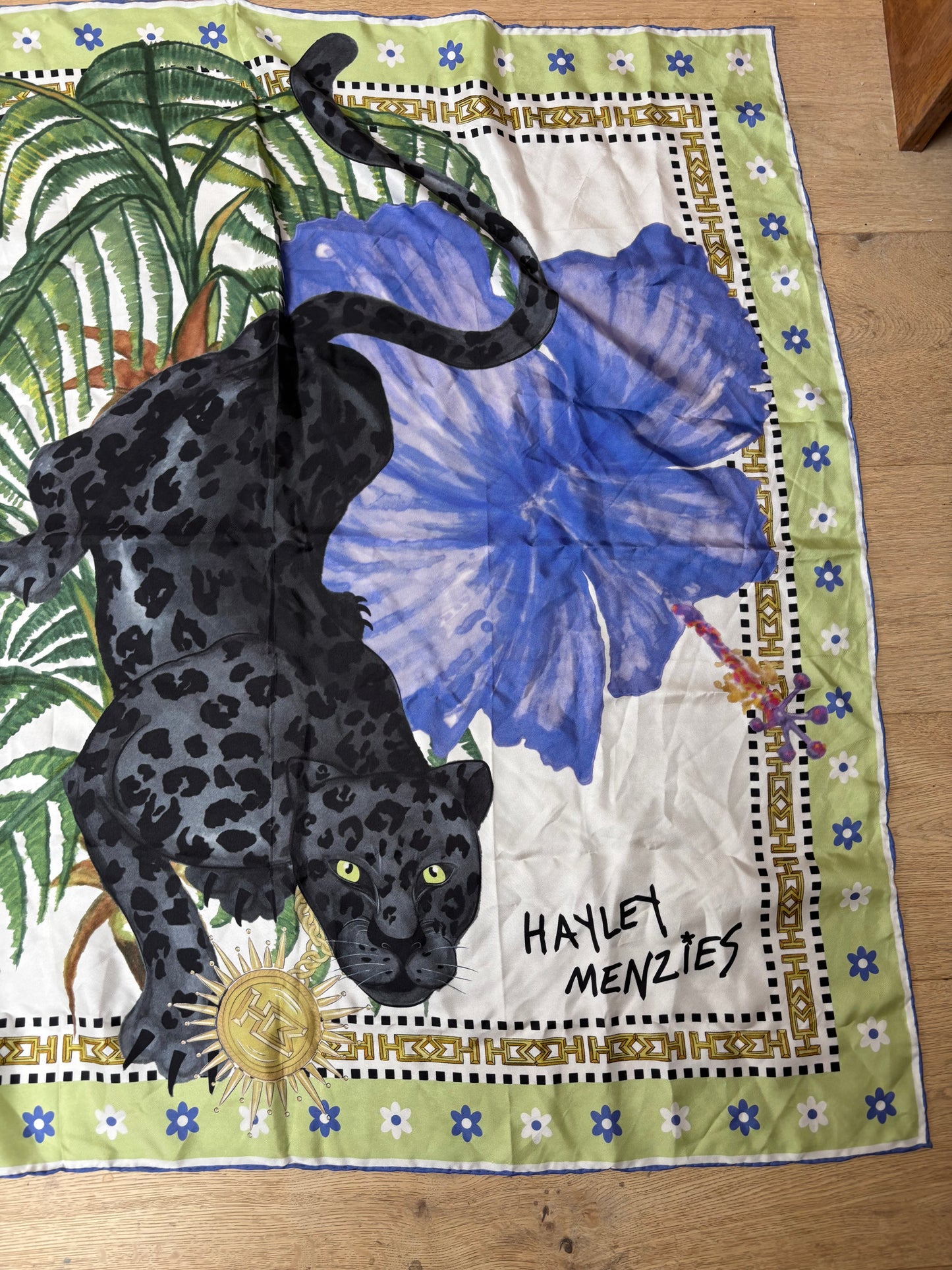 Hayley Menzies 100% silk scarf