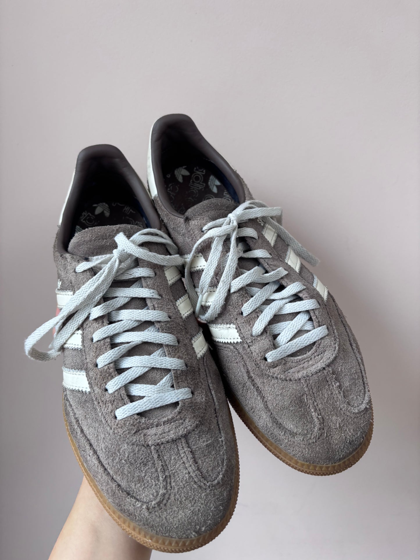 Brown Adidas Spezial trainers size UK6.5