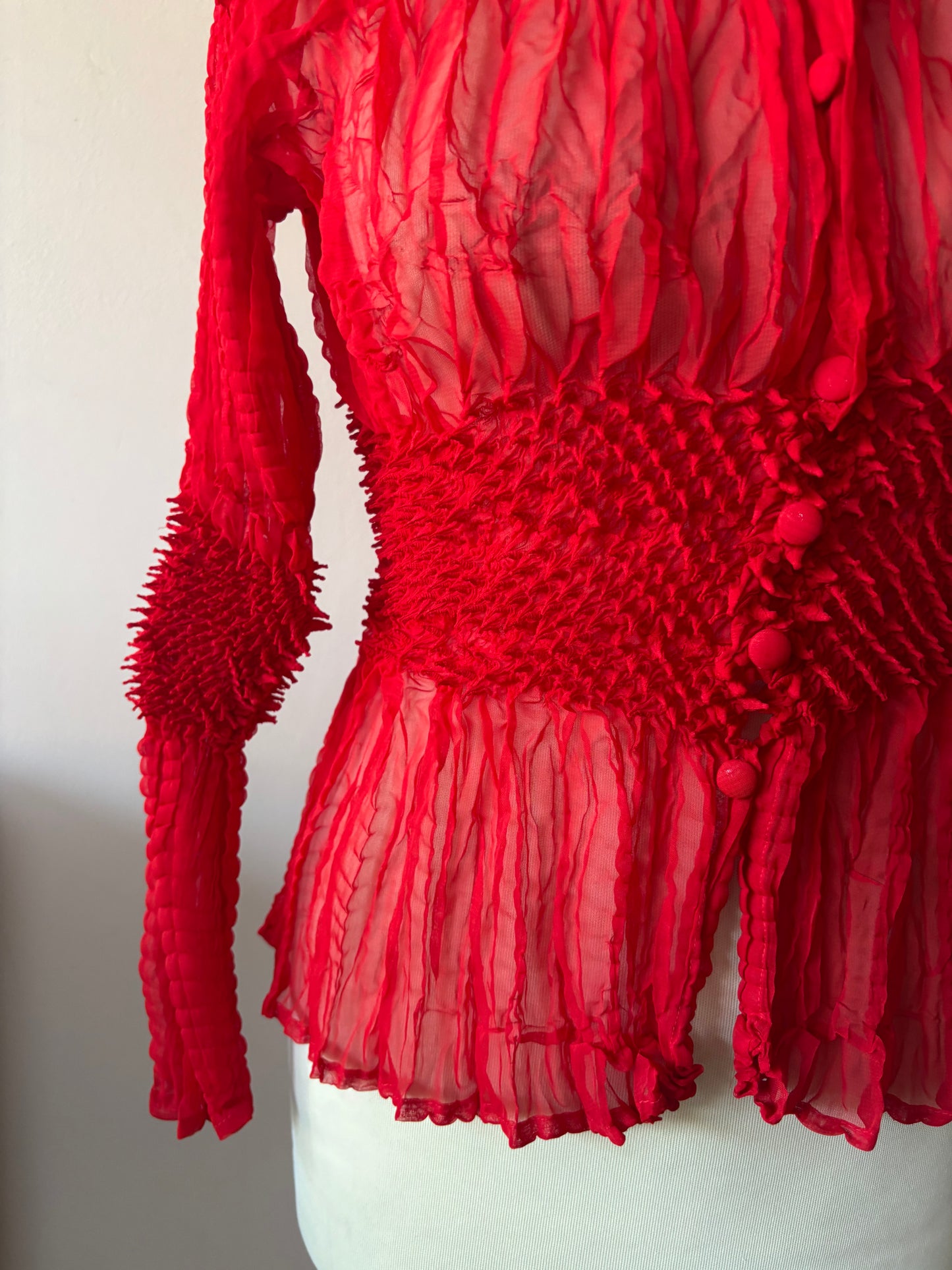 Vintage red shirt size 10