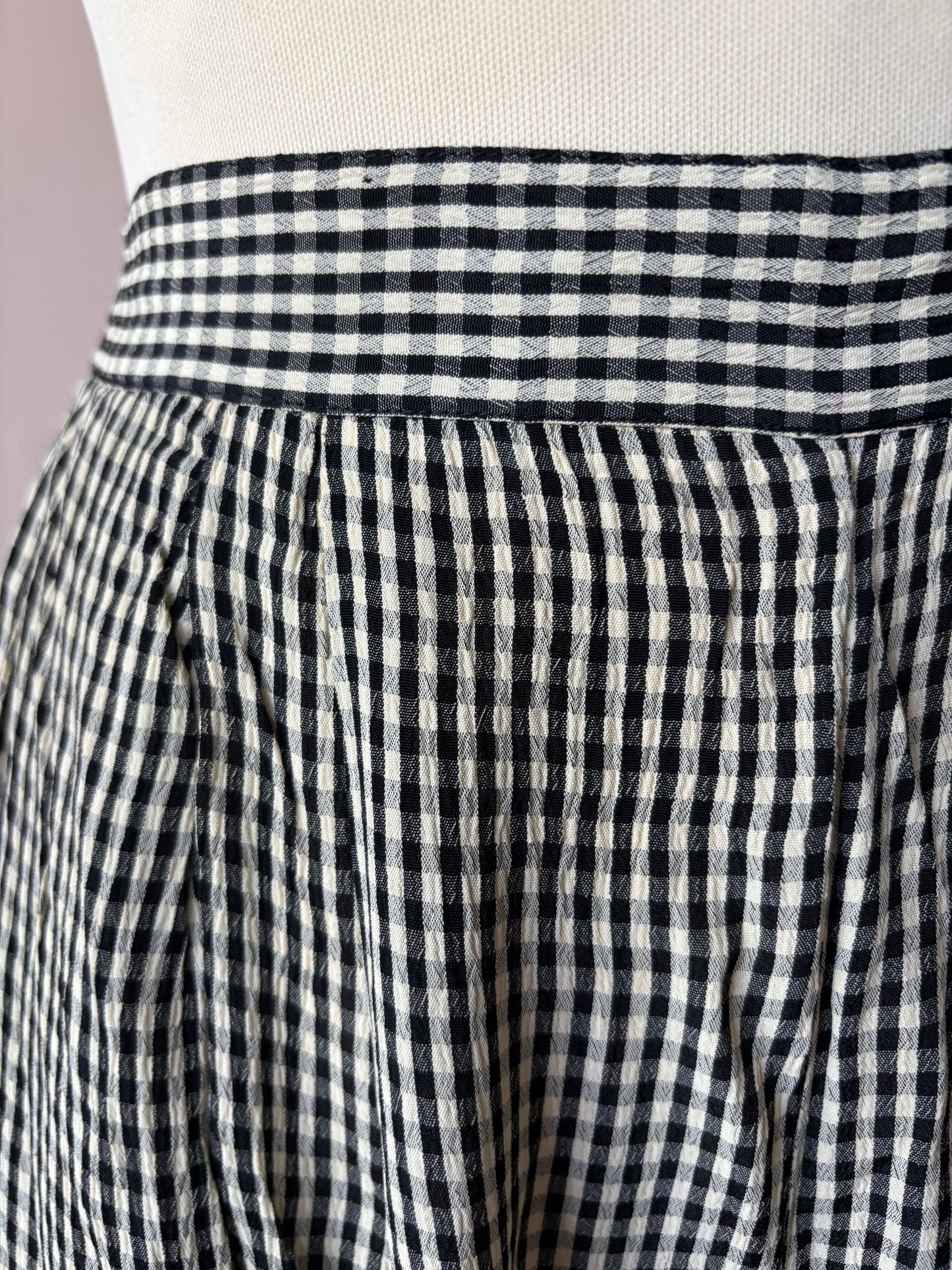 Vintage gingham trousers size 10