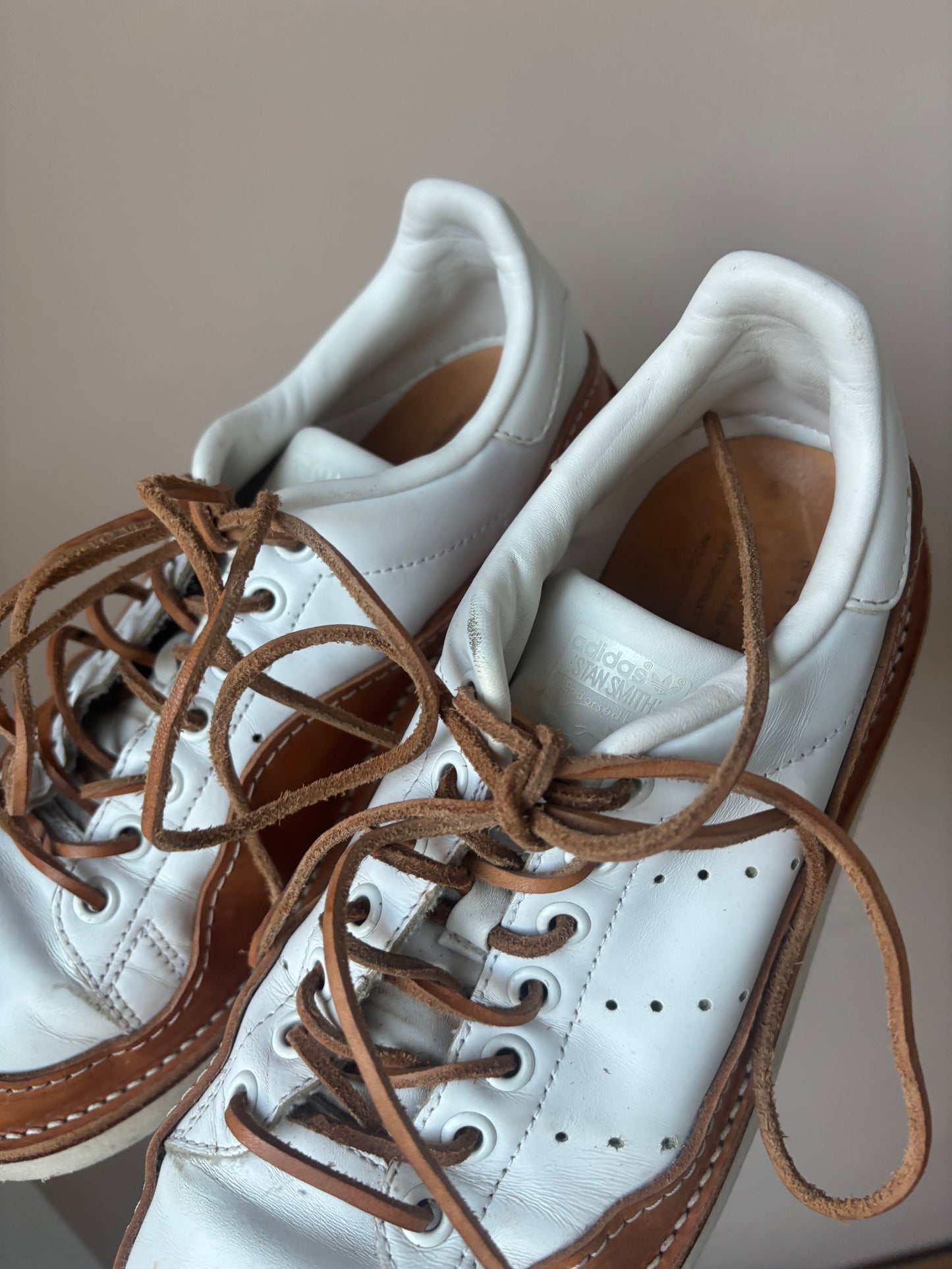 Stan Smith Peterson Stoop collaboration leather shoes size U.K6