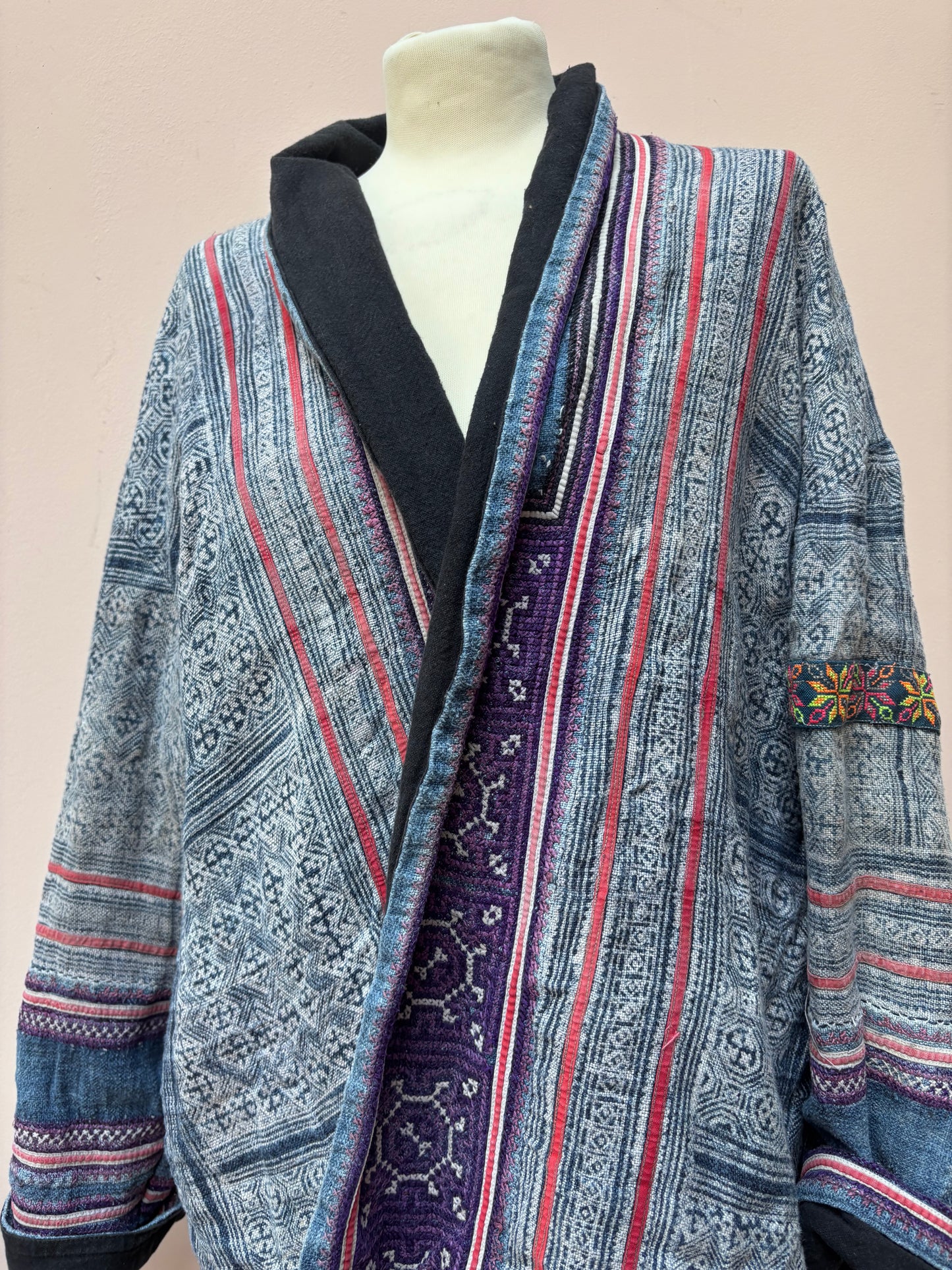 Vintage reversible cotton jacket size M/L