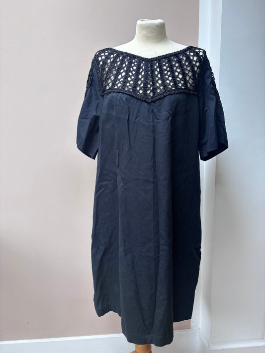 Maeve Black lace dress size XL
