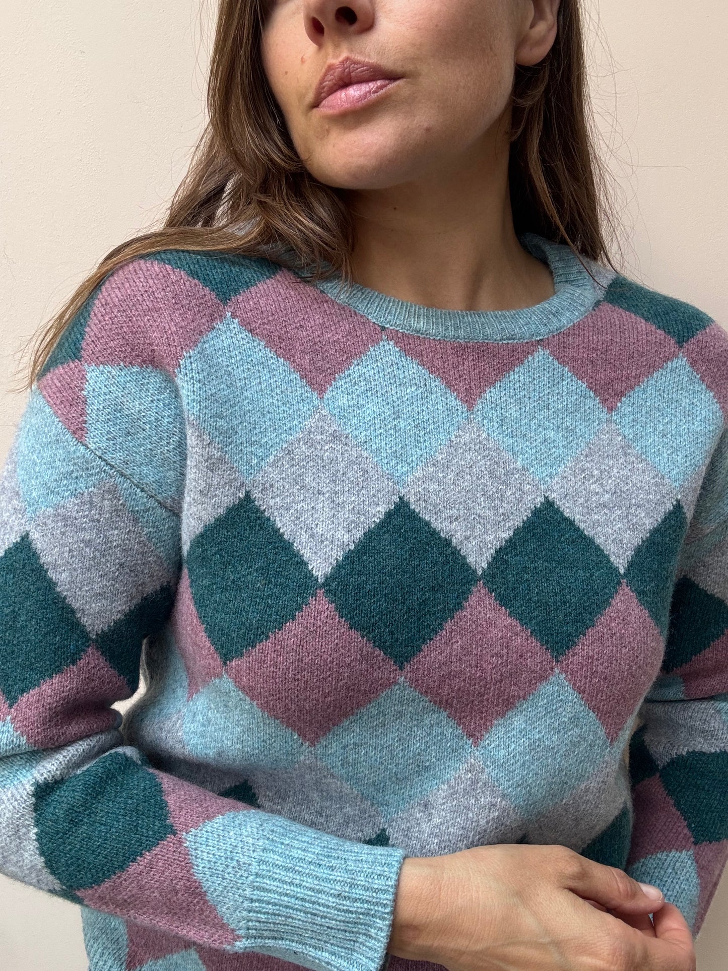 Vintage 100% Lambswool jumper size Small