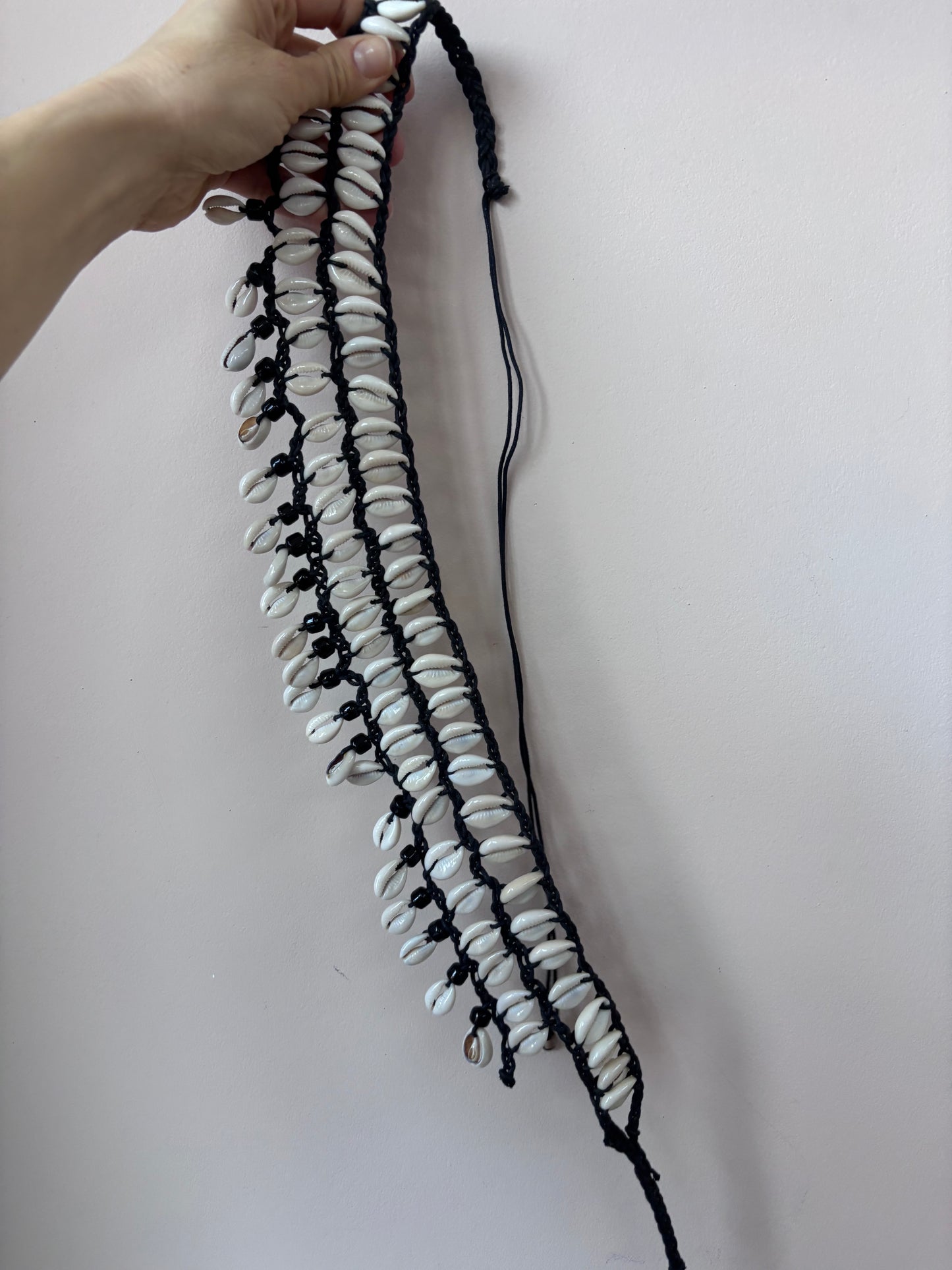 Vintage shell belt one size