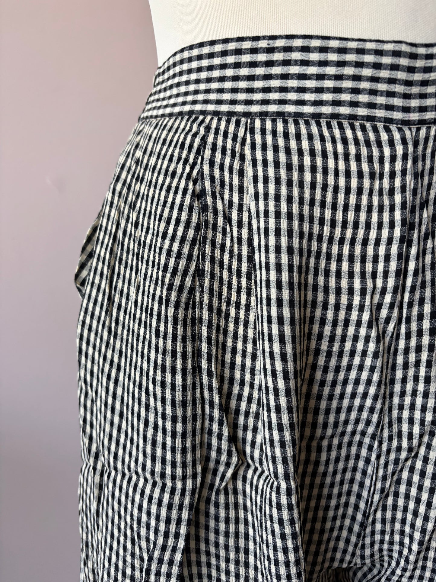 Vintage gingham trousers size 10