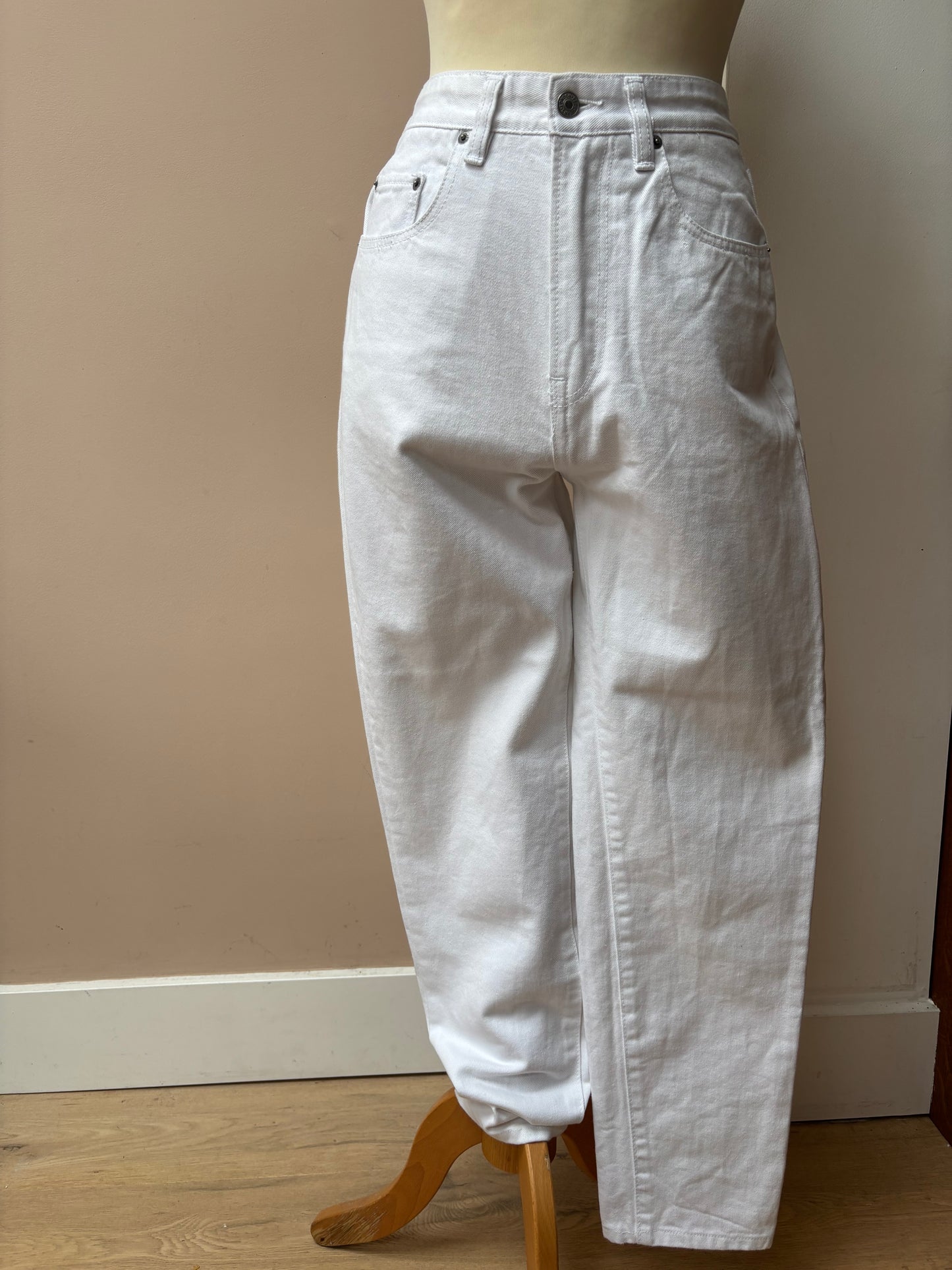 Vintage white Pepe Jeans size 10