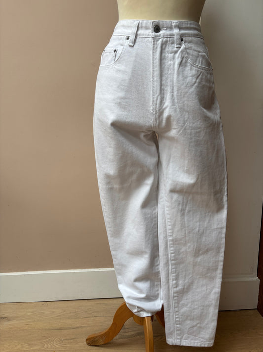 Vintage white Pepe Jeans size 10